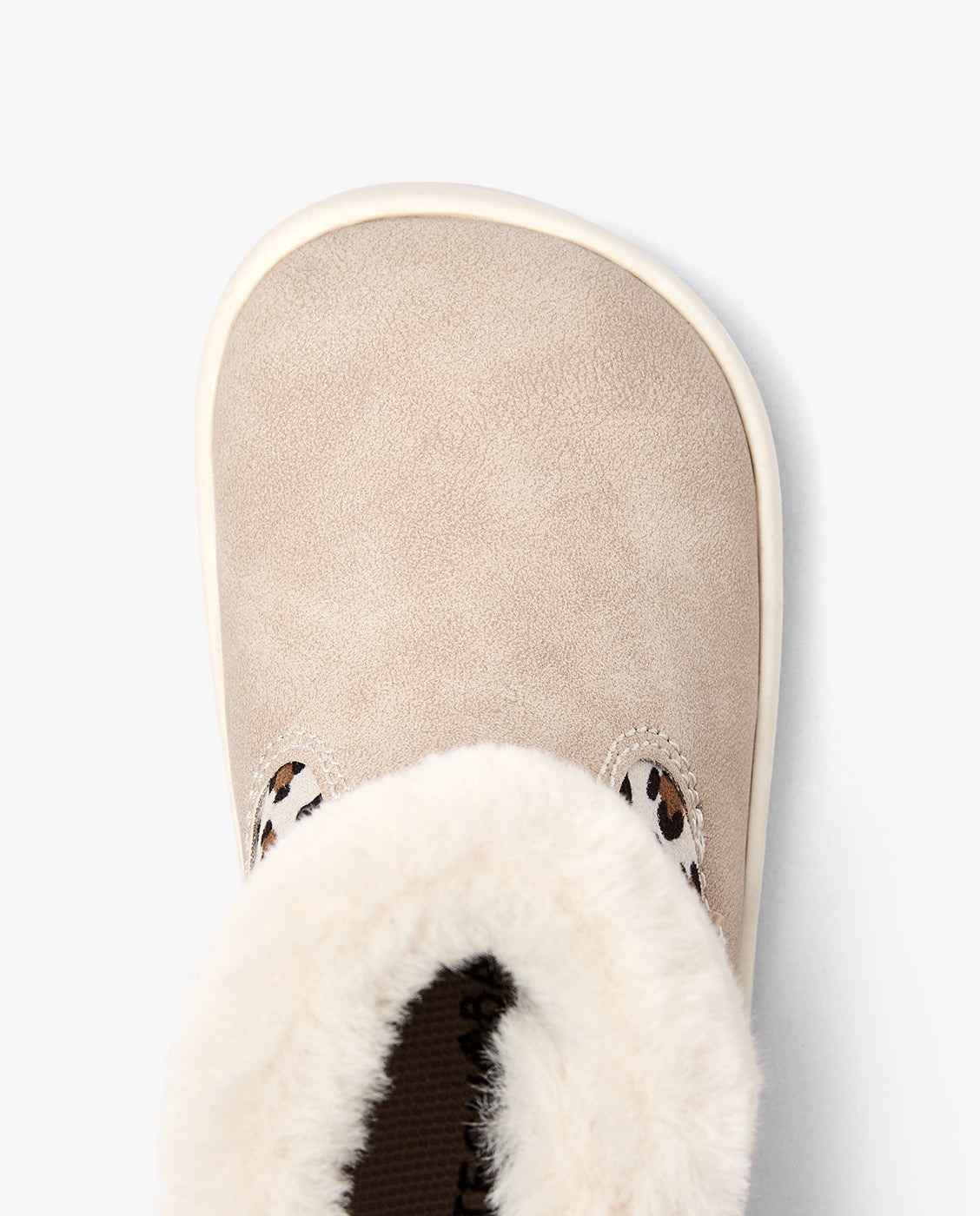 Botas de bebés barefoot estampadas con cierre adherente tecnobaby - Conguitos - Beige Beige-4