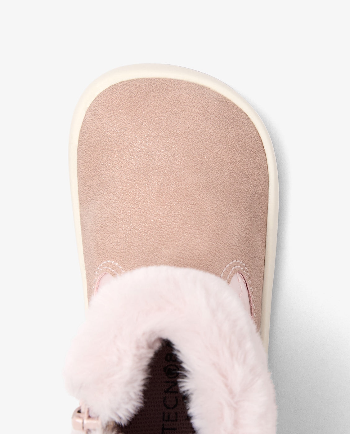 Botas de bebés barefoot con estrellas y cierre adherente tecnobaby - Conguitos - Rosa Rosa-4