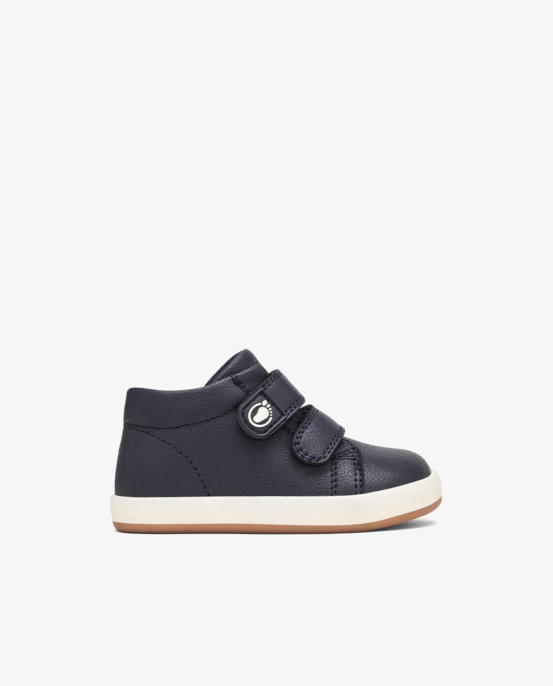Zapatillas deportivas de bebés barefoot con cierre adherente tecnobaby - Conguitos - Azul Azul-1