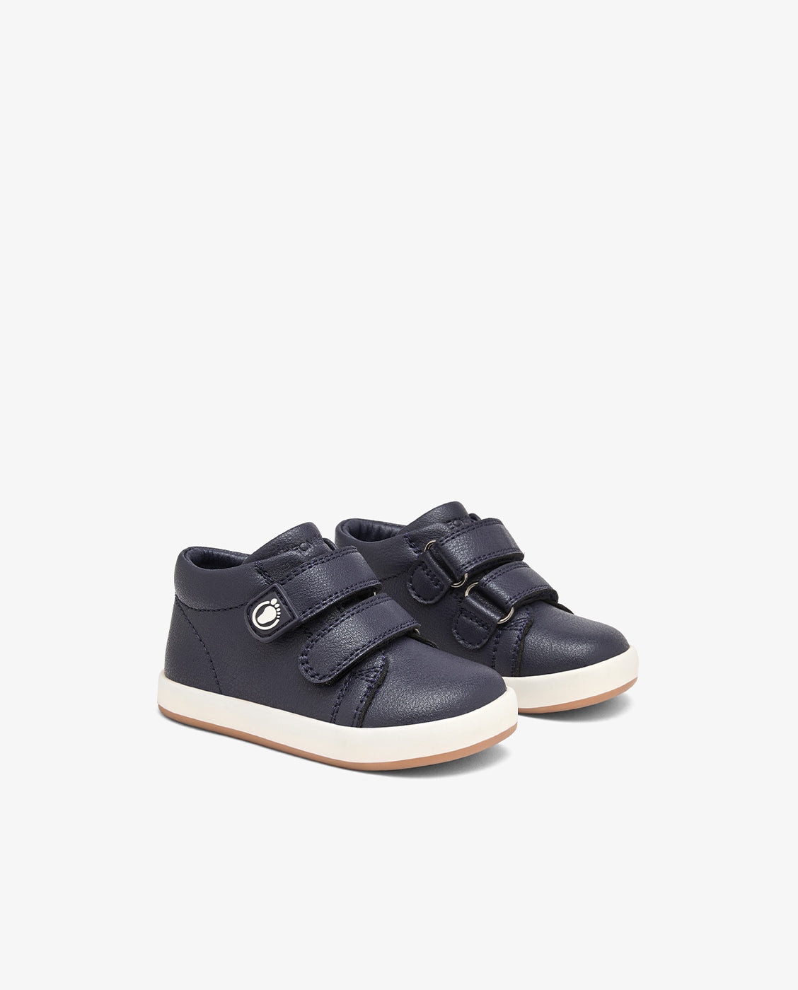 Zapatillas deportivas de bebés barefoot con cierre adherente tecnobaby - Conguitos - Azul Azul-2