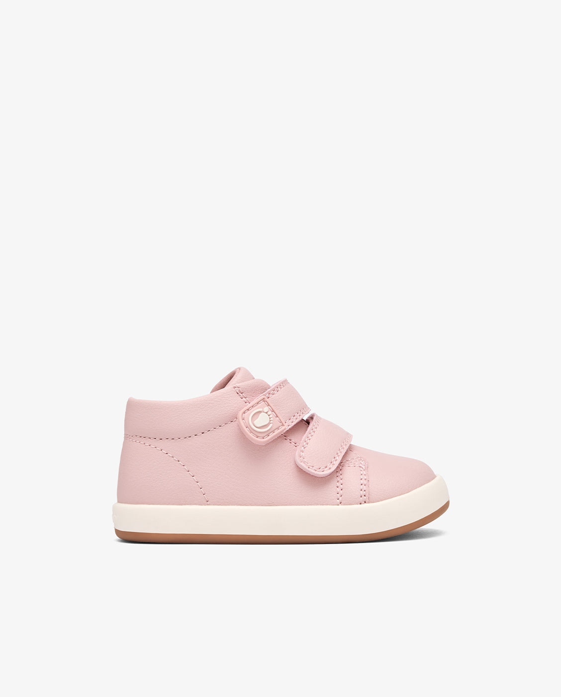 Imagen 0 de Zapatillas deportivas de bebés barefoot con cierre adherente tecnobaby Rosa