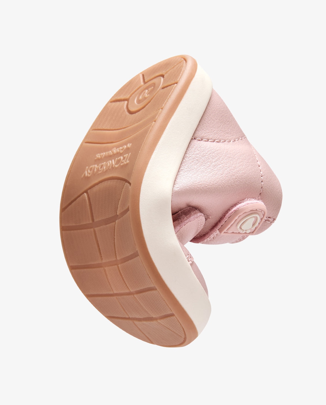 Zapatillas deportivas de bebés barefoot con cierre adherente tecnobaby - Conguitos - Rosa Rosa-3