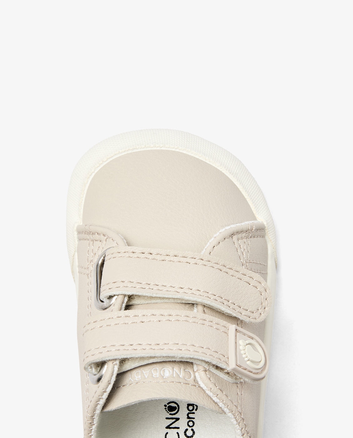 Zapatillas deportivas de bebés con cierre adherente tecnobaby - Conguitos - Beige Beige-4