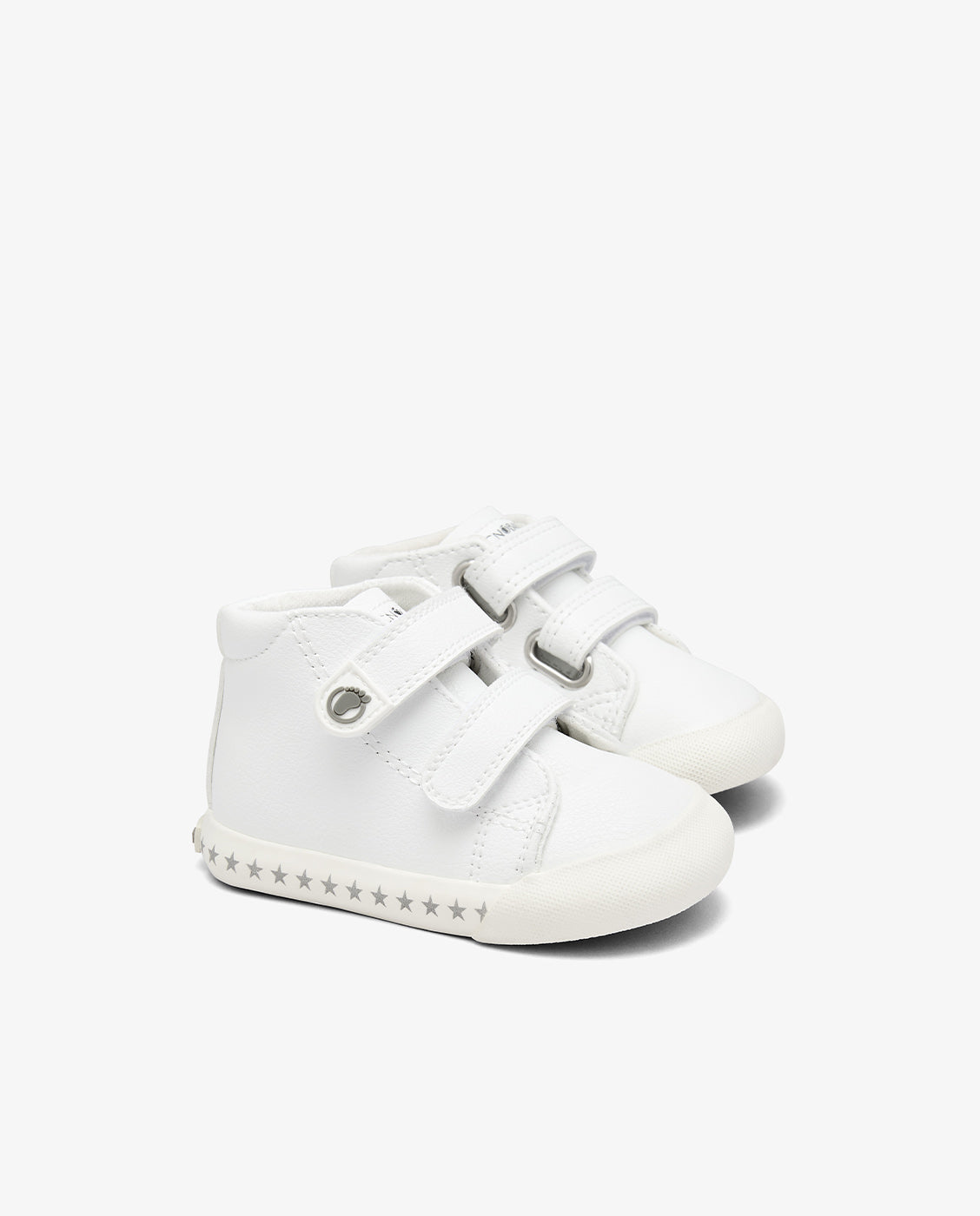 Zapatillas Barefoot blanco bebé niña - Conguitos - Blanco Blanco-2