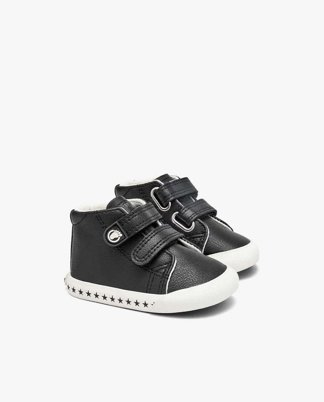 Zapatillas Barefoot blanco bebé niña - TECNOBABY BY CONGUITOS - Negro Negro-2