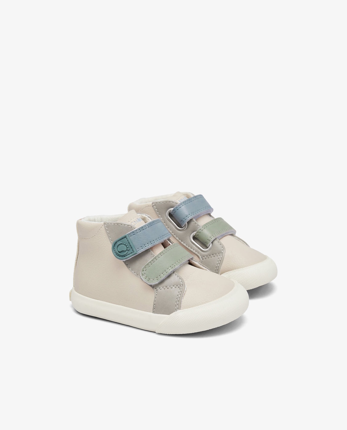 Zapatillas deportivas de bebés de caña alta tecnobaby - Conguitos - Azul Azul-2