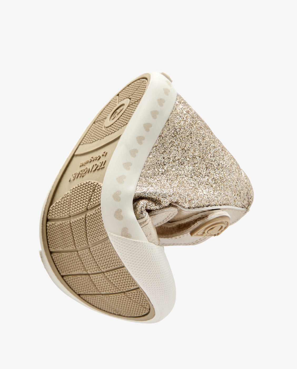 Imagen 3 de Zapatillas deportivas de bebés metalizadas de caña alta tecnobaby - Conguitos - Oro Oro