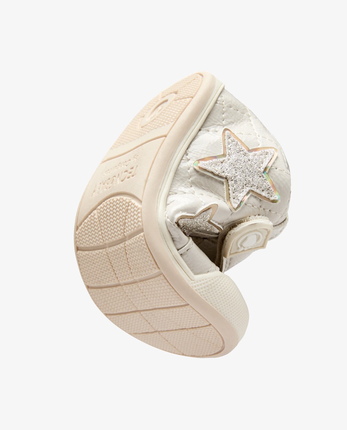 Imagen 3 de Zapatillas deportivas de bebés con estrellas con cierre adherente tecnobaby - Conguitos - Beige Beige