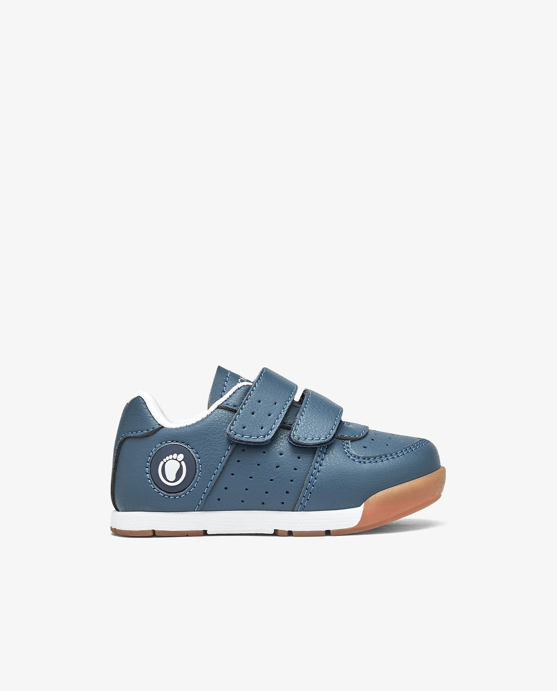 Imagen 0 de Zapatillas deportivas de bebés con cierre adherente barefoot tecnobaby Azul marino