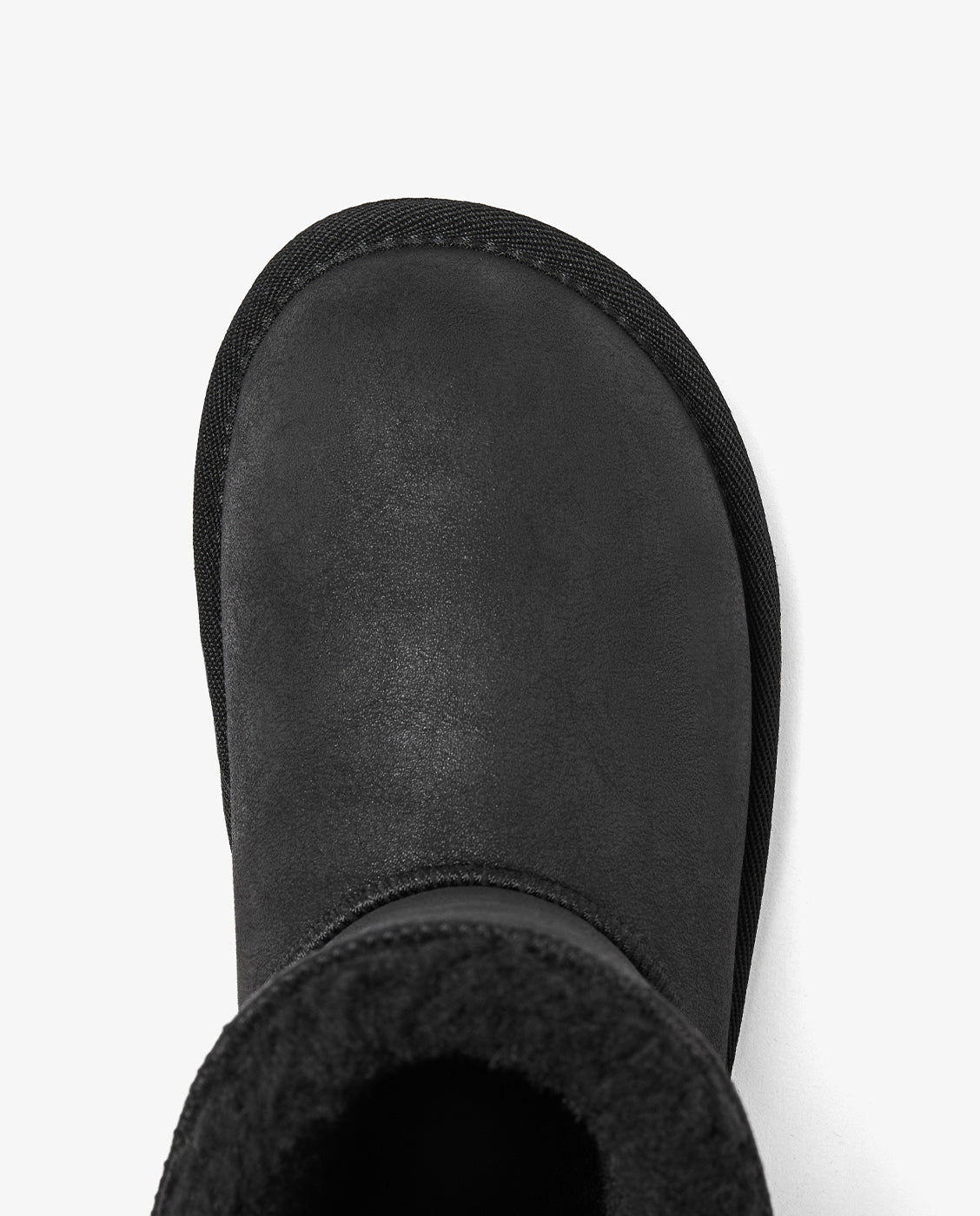 Botas de niña estilo australiana barefoot con forro de pelo b&w - Conguitos - Negro Negro-4