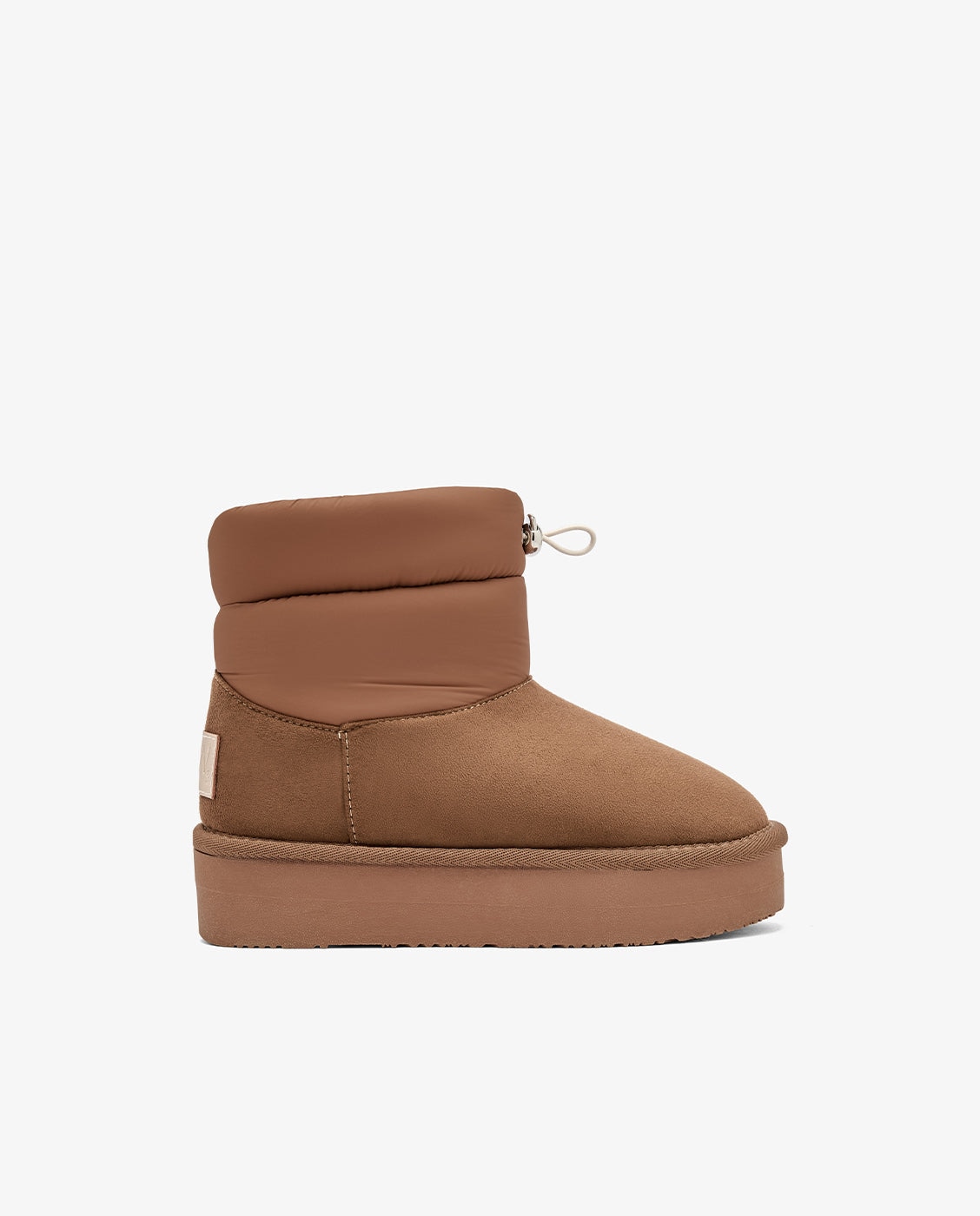 Imagen 1 de Botas australianas de niña con cordón y forro de pelo b&w - Conguitos - Marrón claro Marrón claro