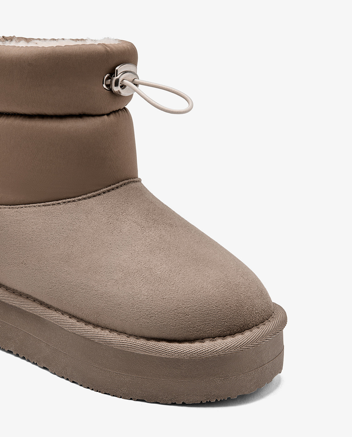 Imagen 4 de Botas australianas de niña con cordón y forro de pelo b&w - Conguitos - Topo Topo