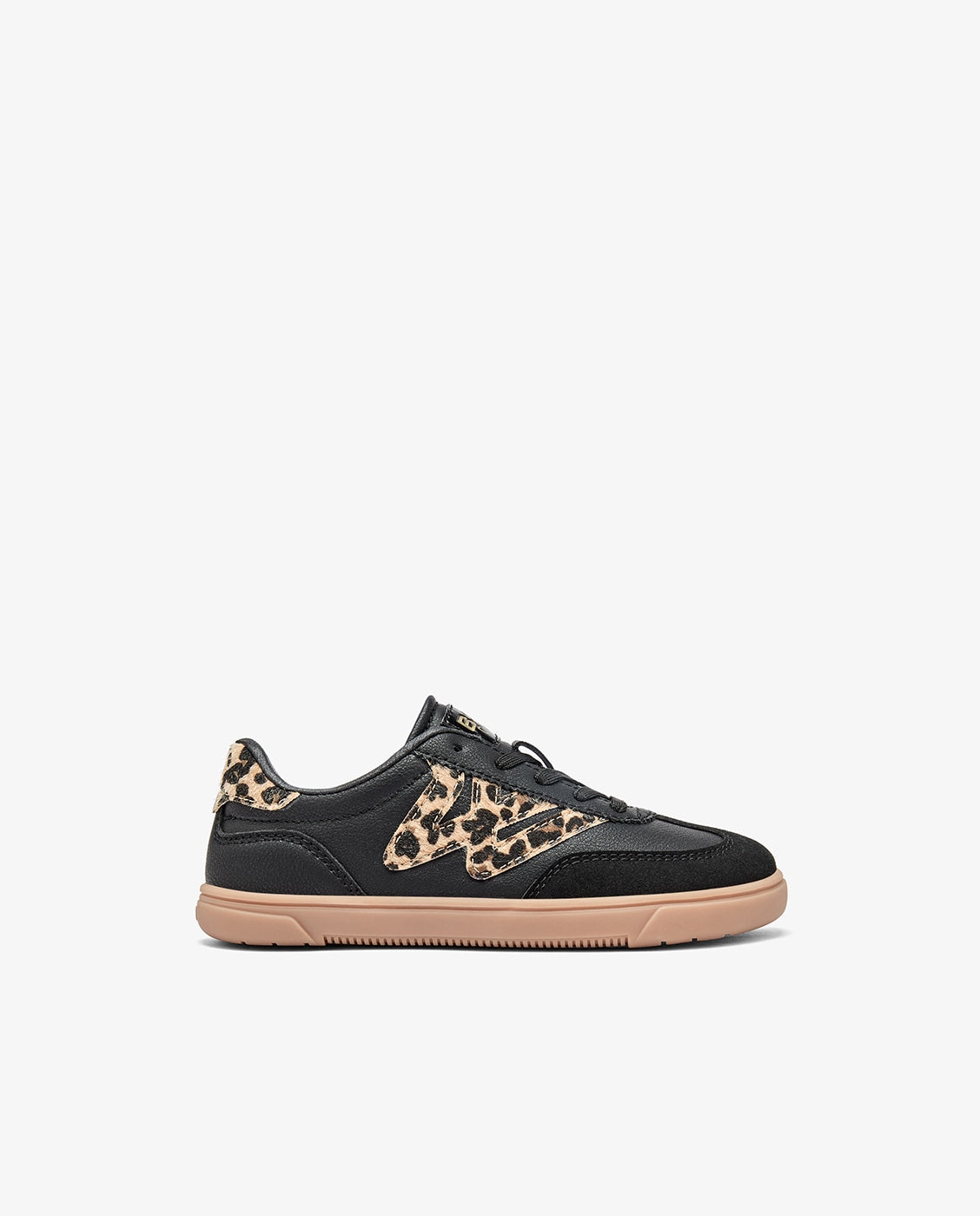 Zapatillas deportivas de niña con cordones barefoot b&w - Conguitos - Negro Negro-1