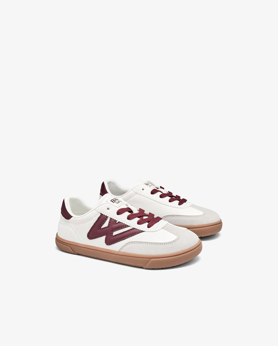Zapatillas deportivas de niña con cordones con puntera reforzada b&w - Conguitos - Blanco Blanco-2