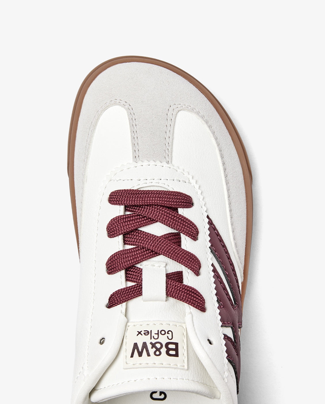 Zapatillas deportivas de niña con cordones con puntera reforzada b&w - Conguitos - Blanco Blanco-4