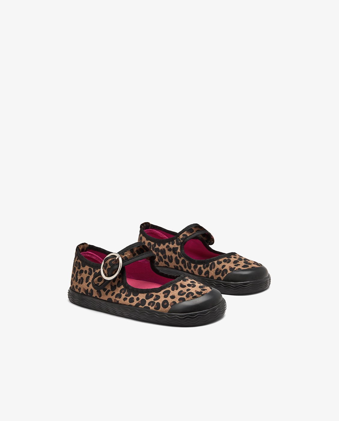 Imagen 2 de Merceditas de niña barefoot con hebilla b&w - Conguitos - Estampado Estampado