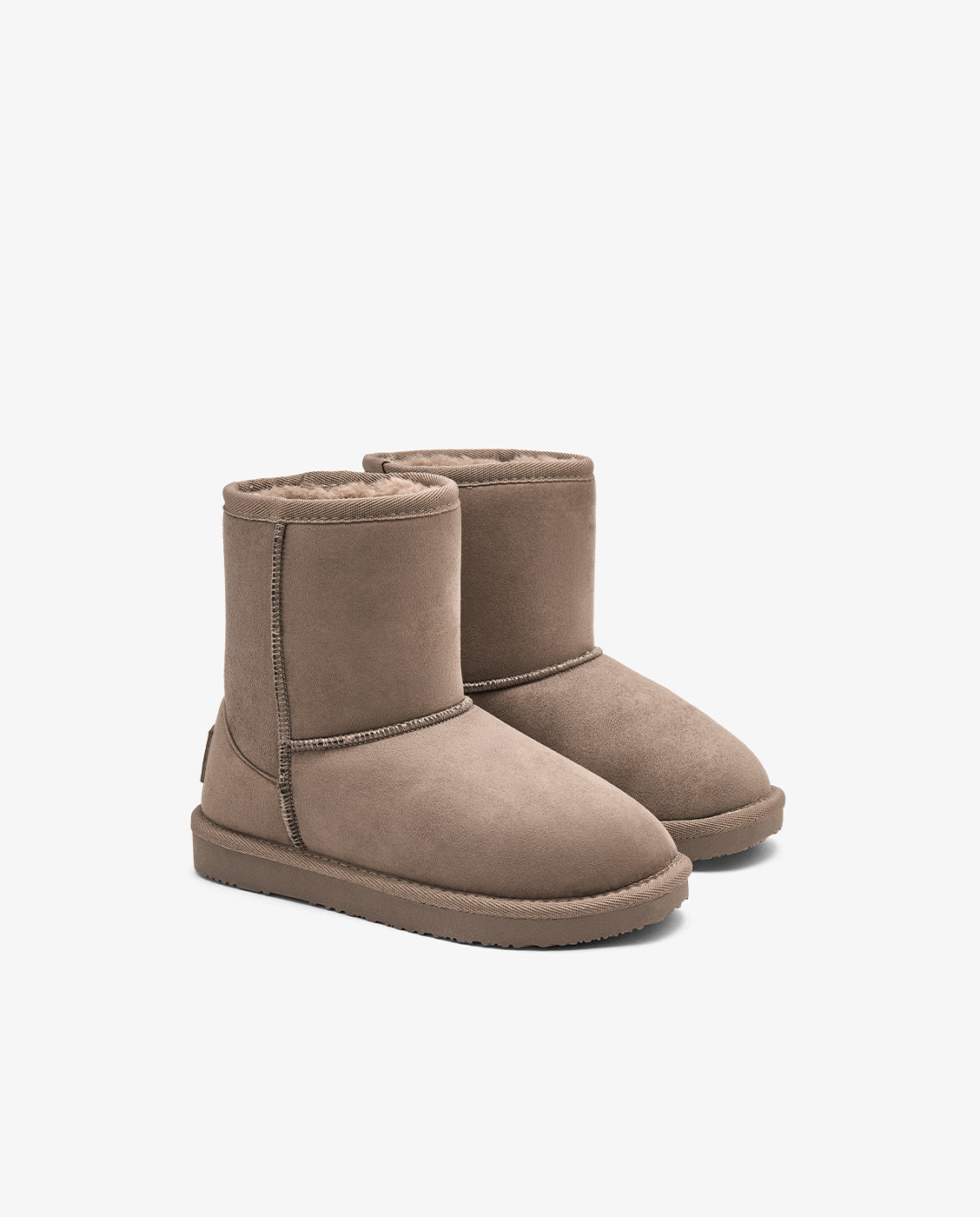 Imagen 2 de Botas de niña estilo australiana de microfibra con forro de pelo b&w - Conguitos - Topo Topo