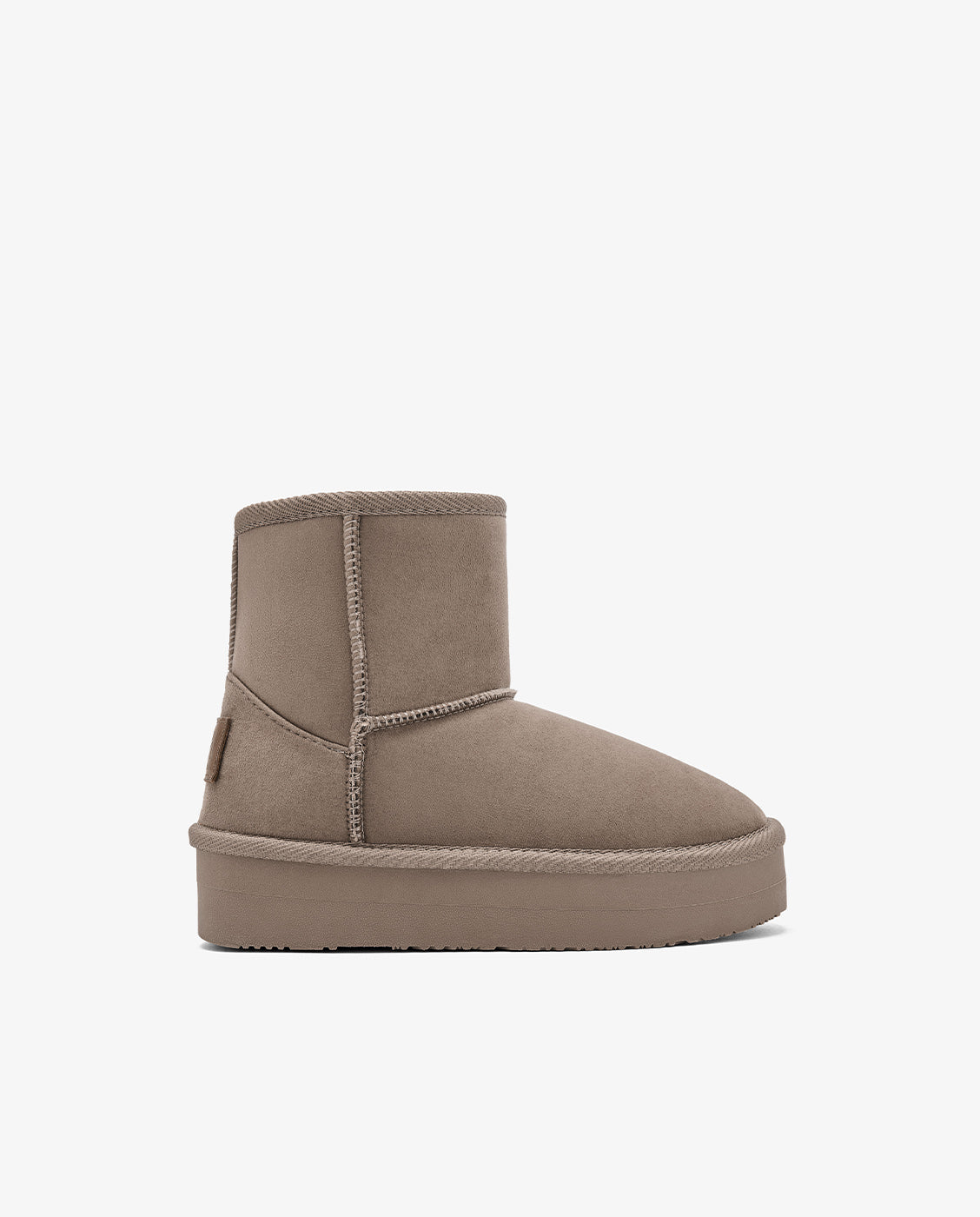 Imagen 1 de Botas australianas bajas de niña de microfibra con forro de pelo b&w - Conguitos - Topo Topo