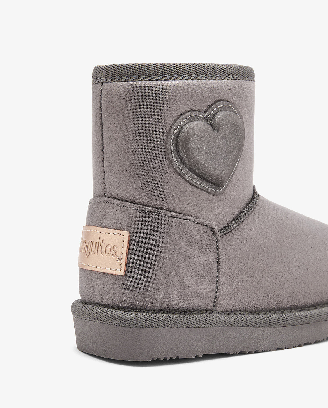 Imagen 4 de Botas de niña estilo australiana con luces y forro de pelo - Conguitos - Gris Gris