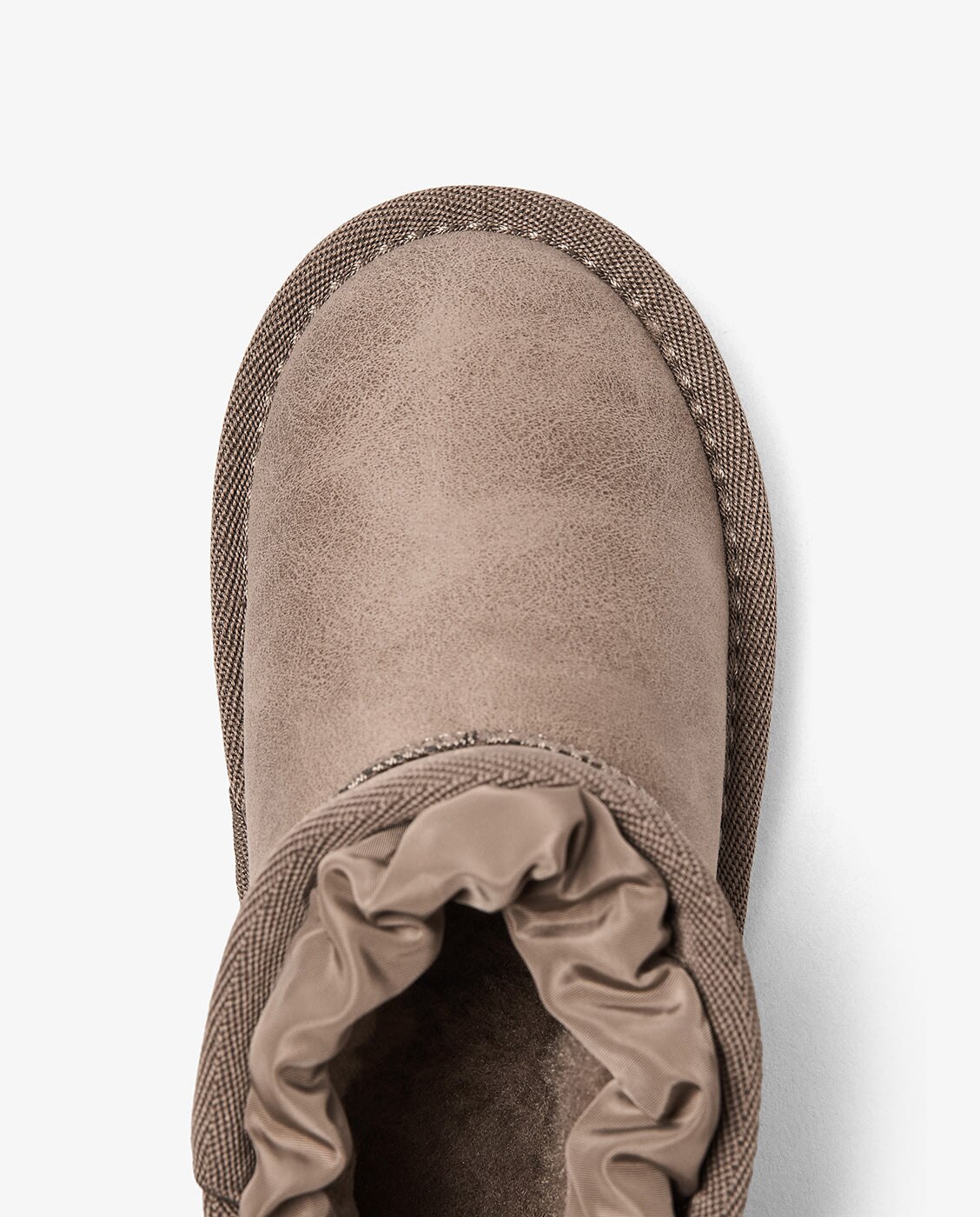 Imagen 3 de Botas de niña estilo australiana de corte bajo con cordón ajustable - Conguitos - Topo Topo