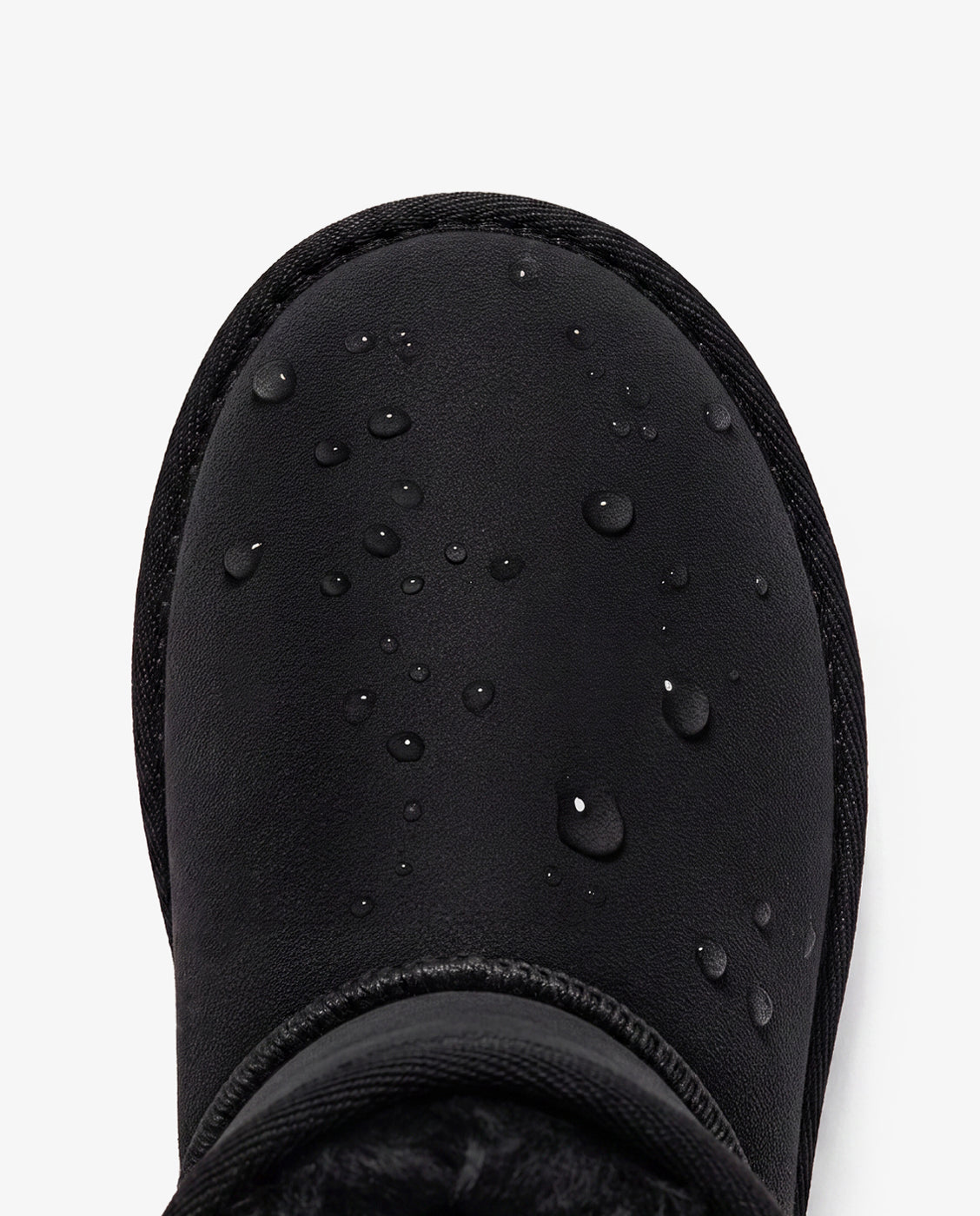 Imagen 3 de Botas australianas bajas de niña de microfibra con forro de pelo b&w - Conguitos - Negro Negro