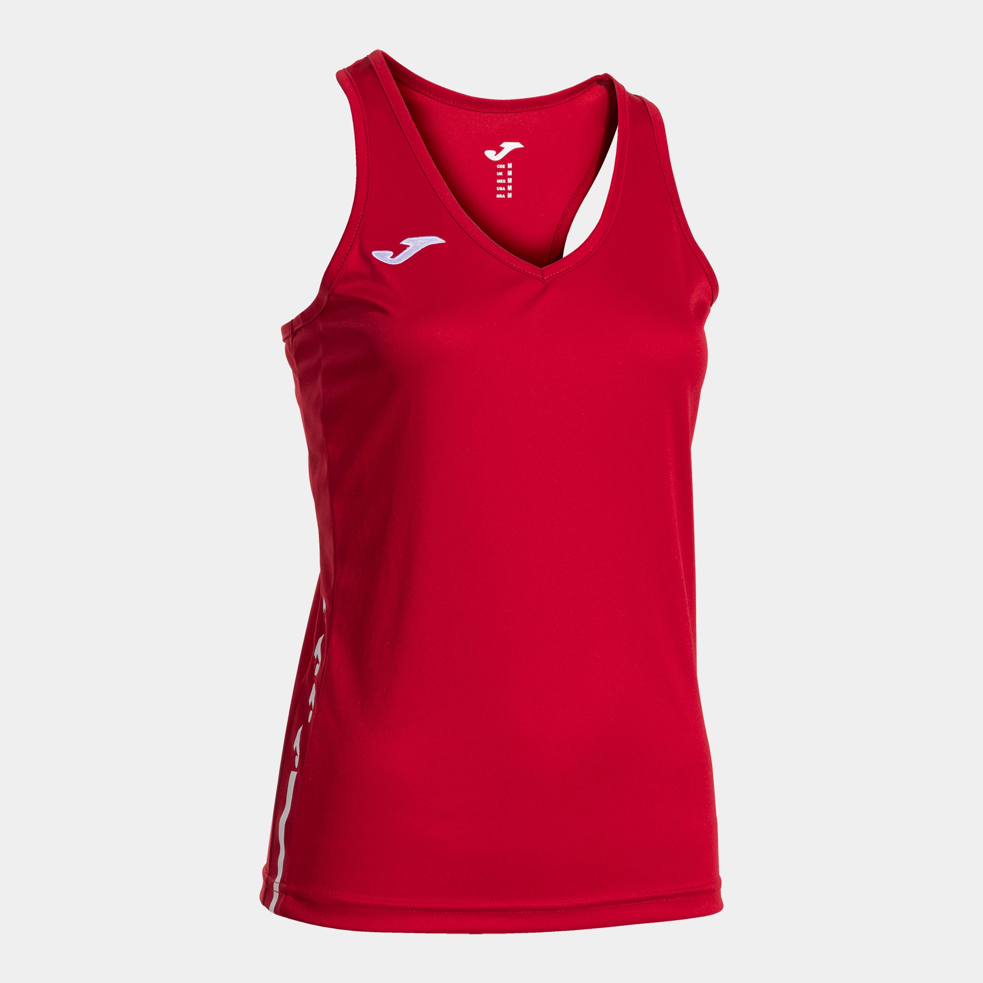 Imagen 0 de Camiseta tirantes tenis unisex Olimpiada Joma Rojo