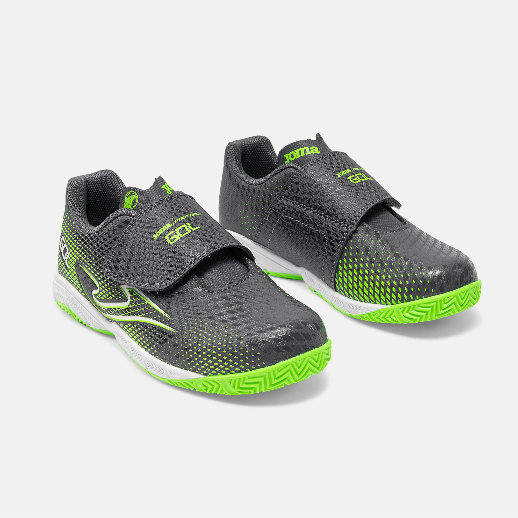 Botas fútbol fútbol unisex Gol jr 26 Joma - Gris oscuro Gris oscuro-2