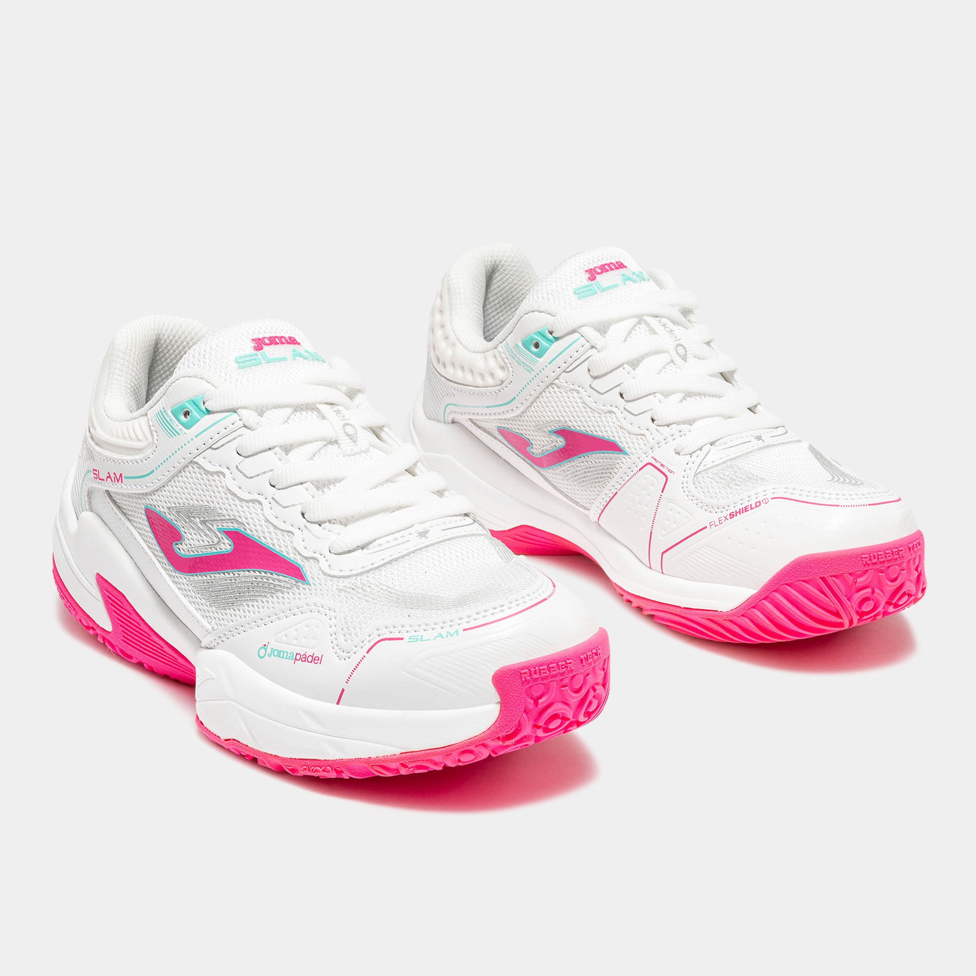 Zapatillas pádel unisex Slam jr 26 Joma - Rosa Rosa-2