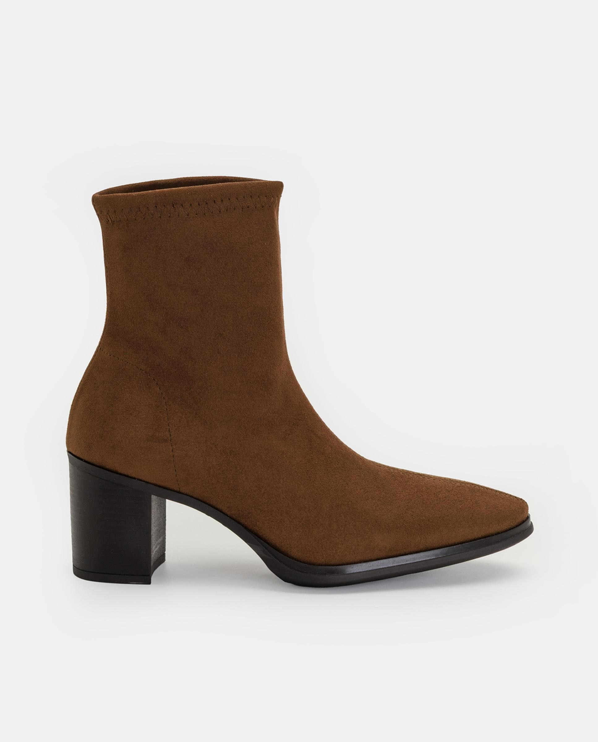 Imagen 0 de Botines de mujer elásticos de tacón ancho