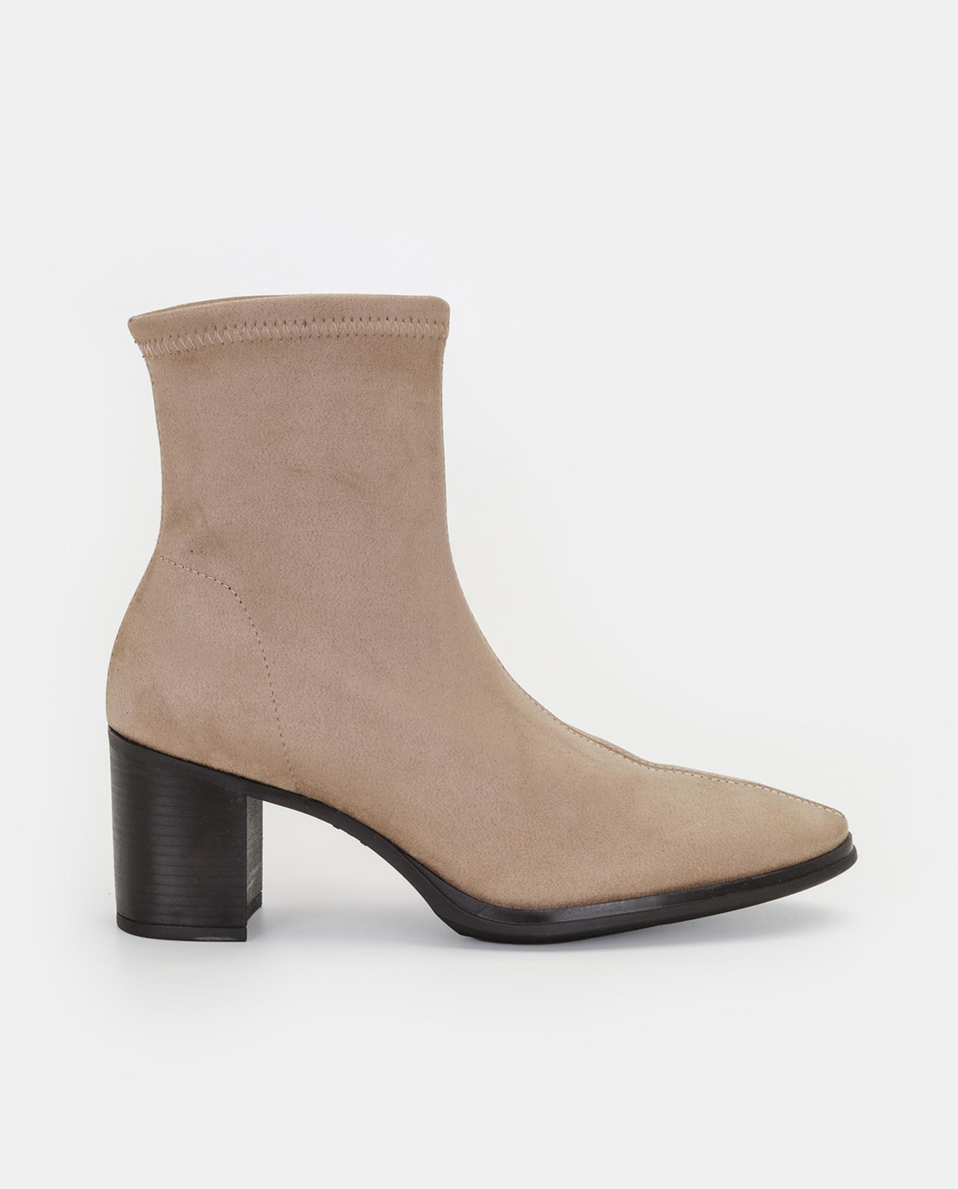 Imagen 0 de Botines de mujer elásticos de tacón ancho