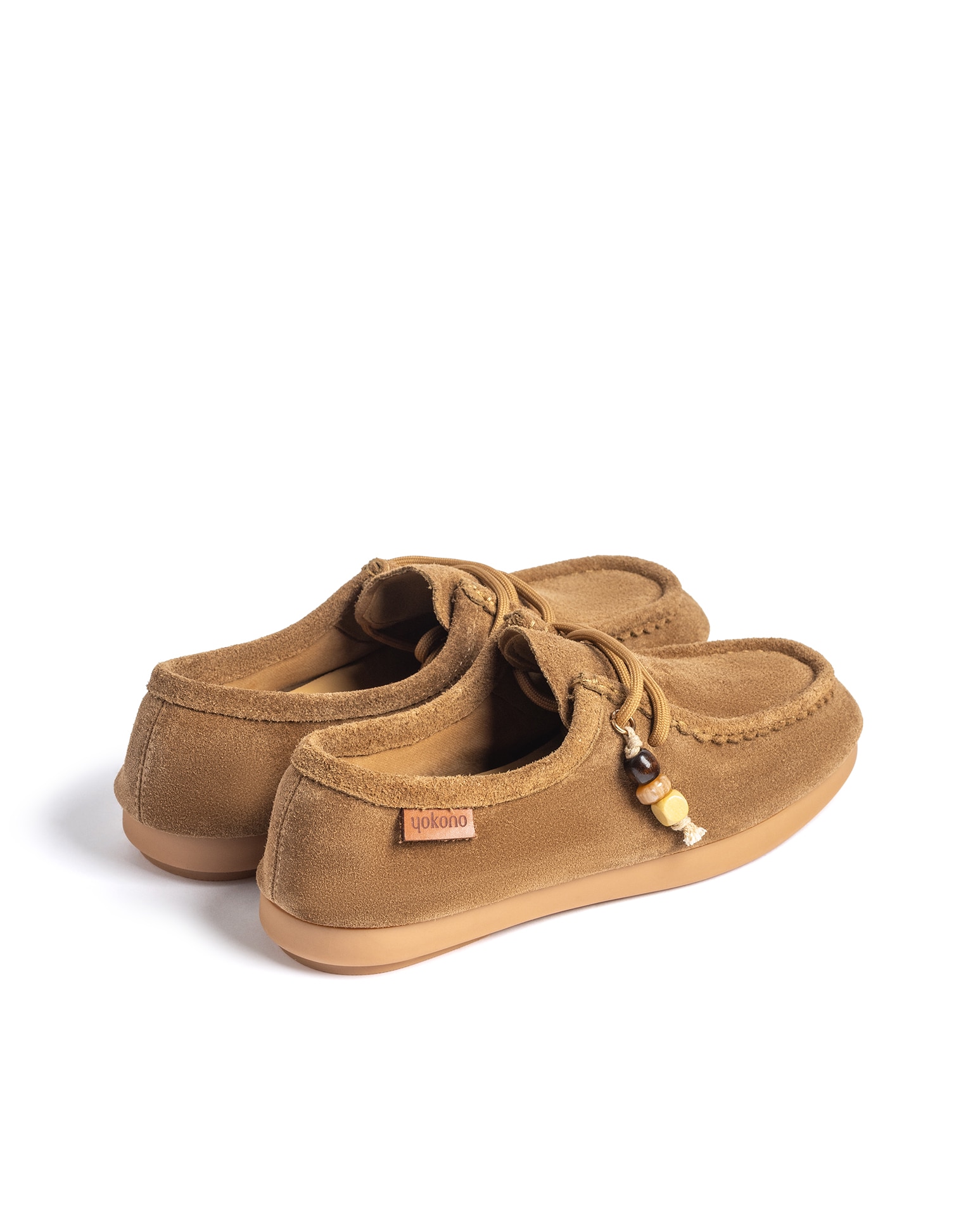 Zapatos confort de mujer de piel - Yokono - Marrón Marrón-4