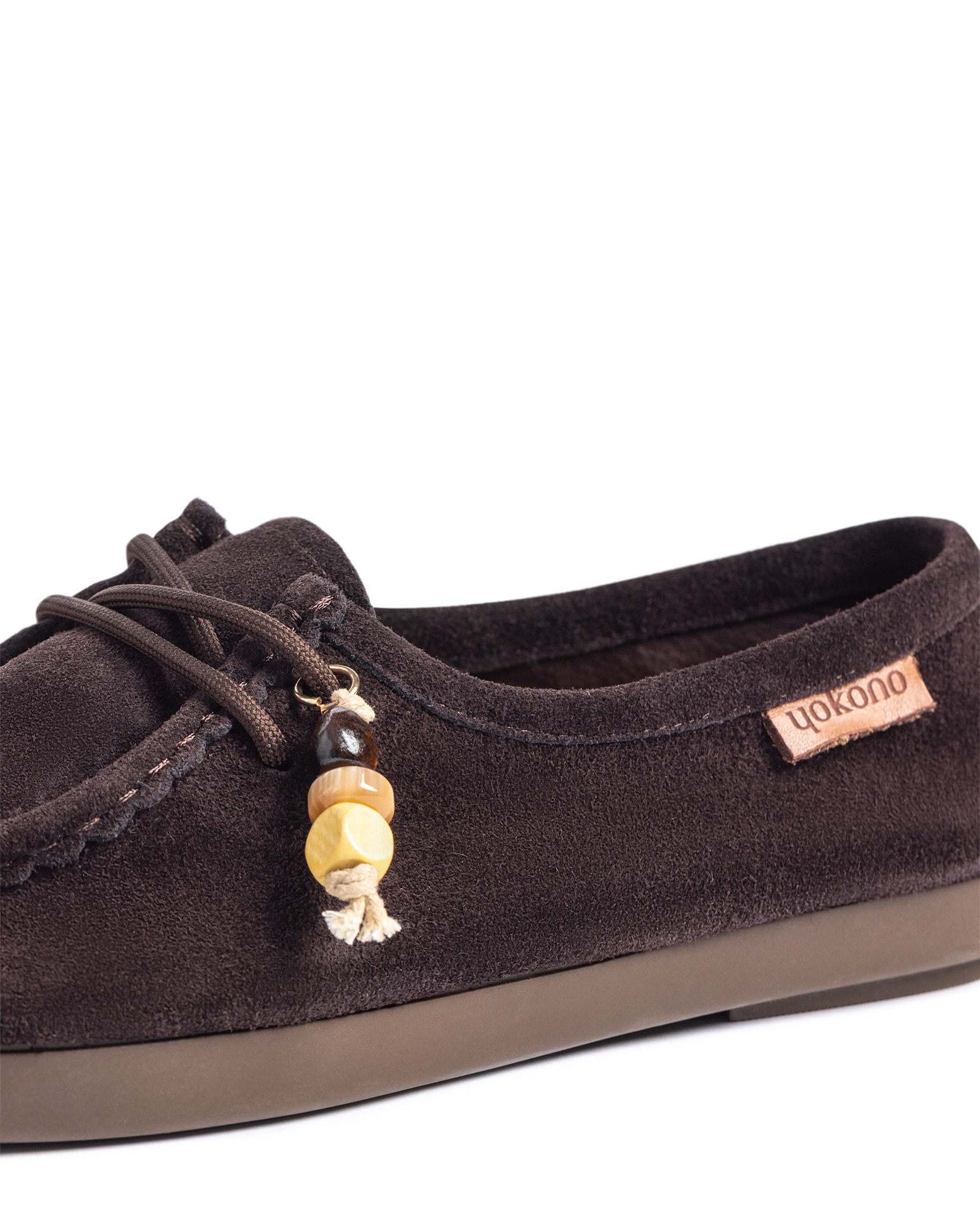Zapatos confort de mujer de piel - Yokono - Marrón oscuro Marrón oscuro-5