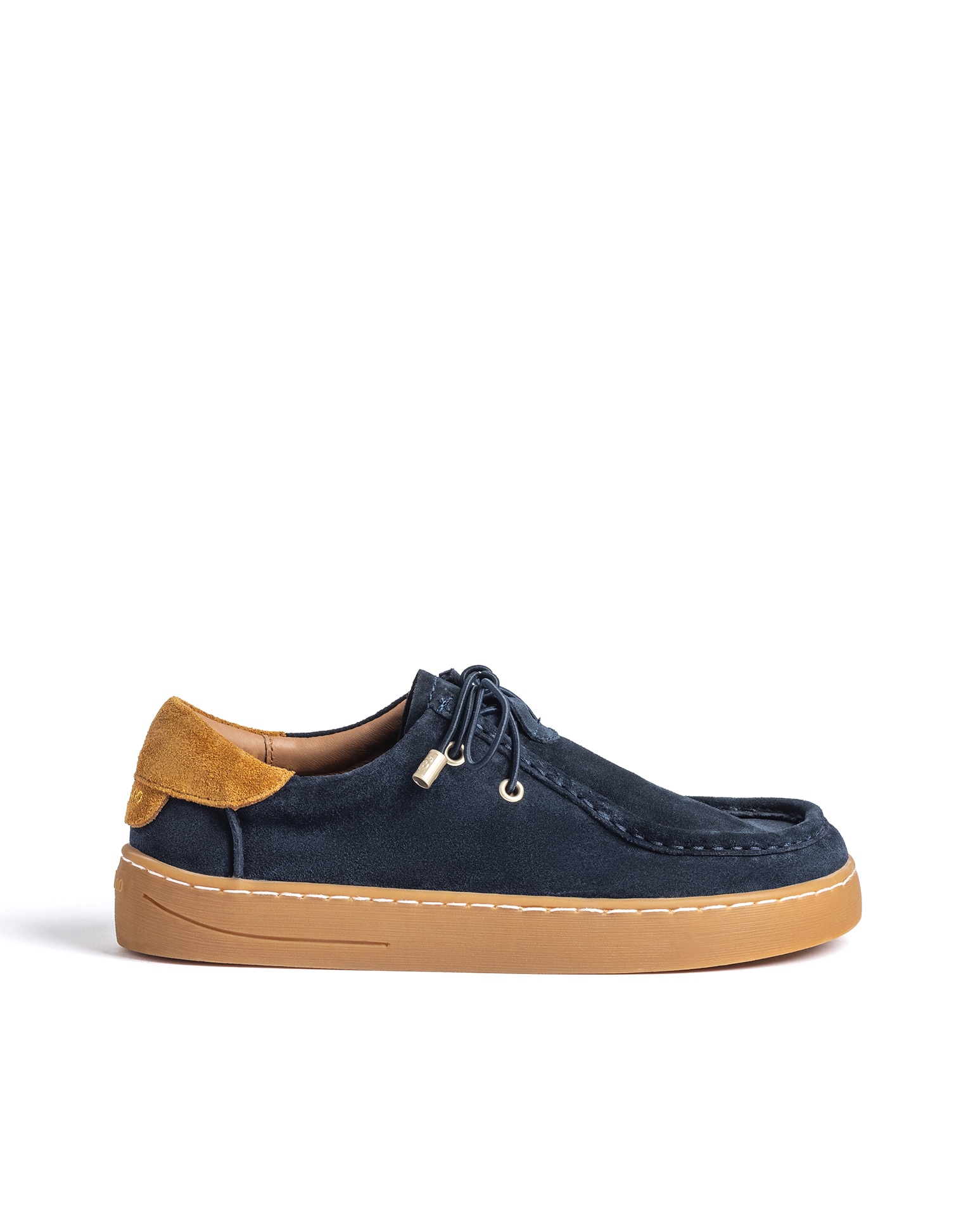 Zapatos confort de mujer de piel - Yokono - Azul marino Azul marino-1