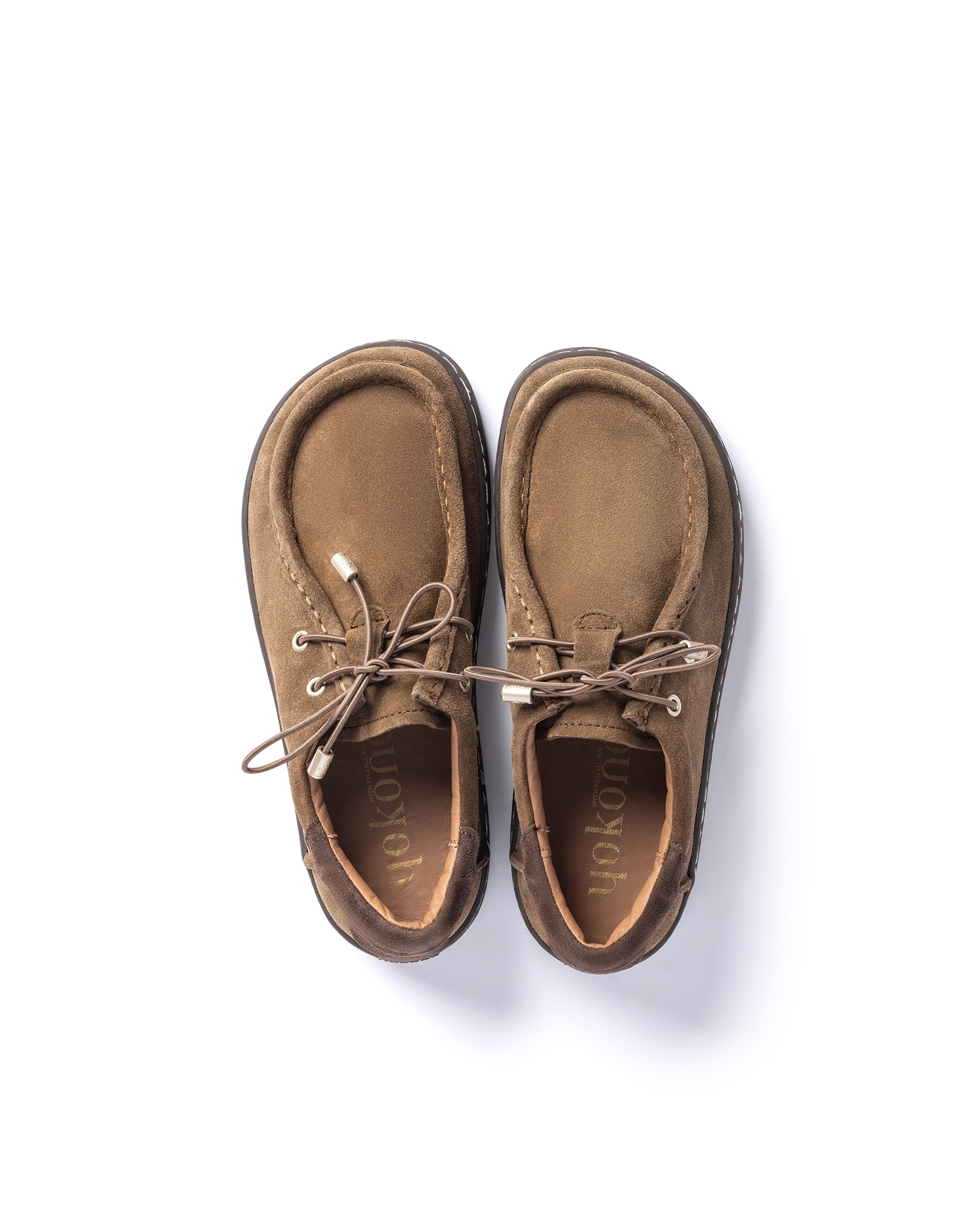 Zapatos confort de mujer de piel - Yokono - Marrón Marrón-3
