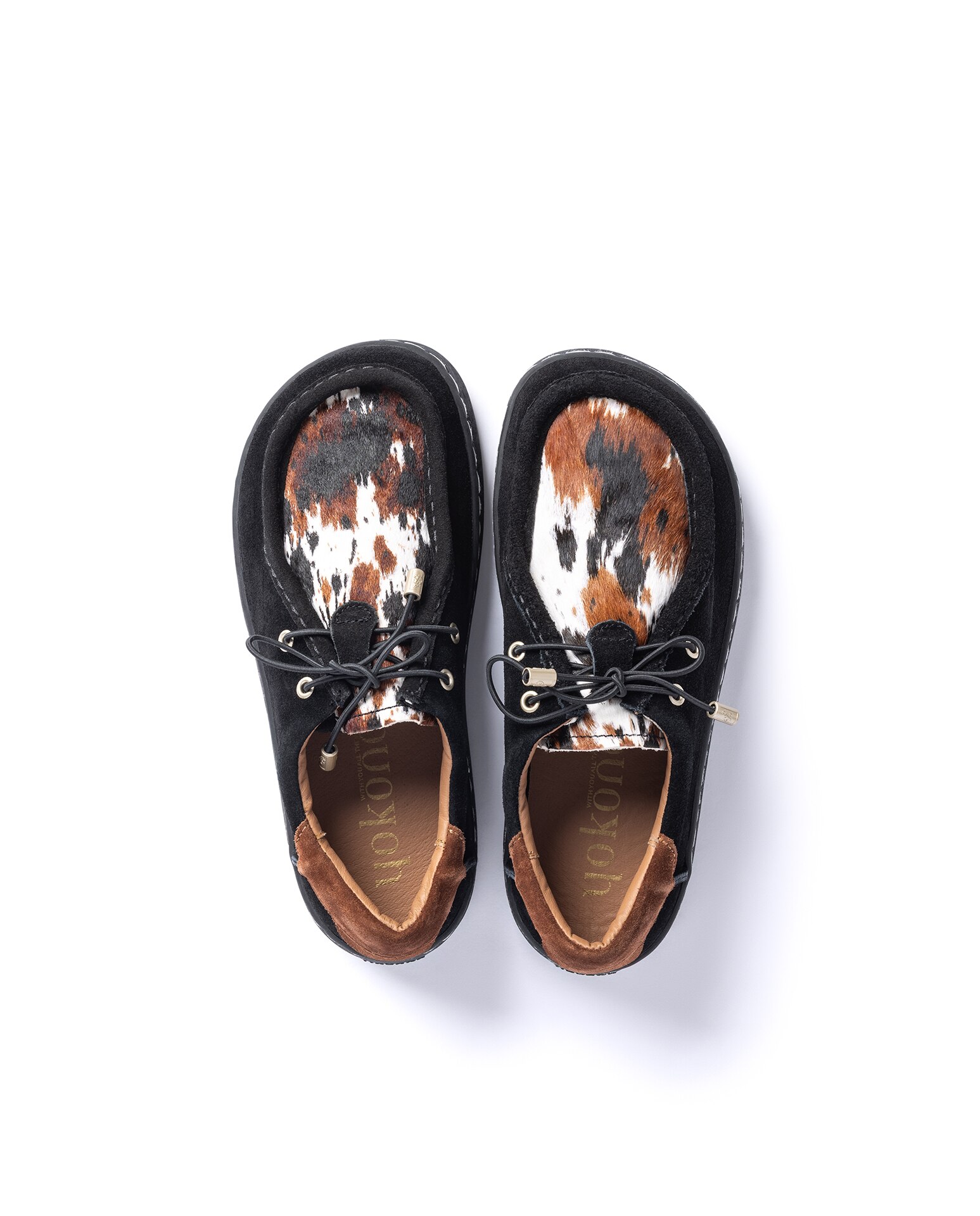Zapatos confort de mujer de piel - Yokono - Estampado Estampado-3