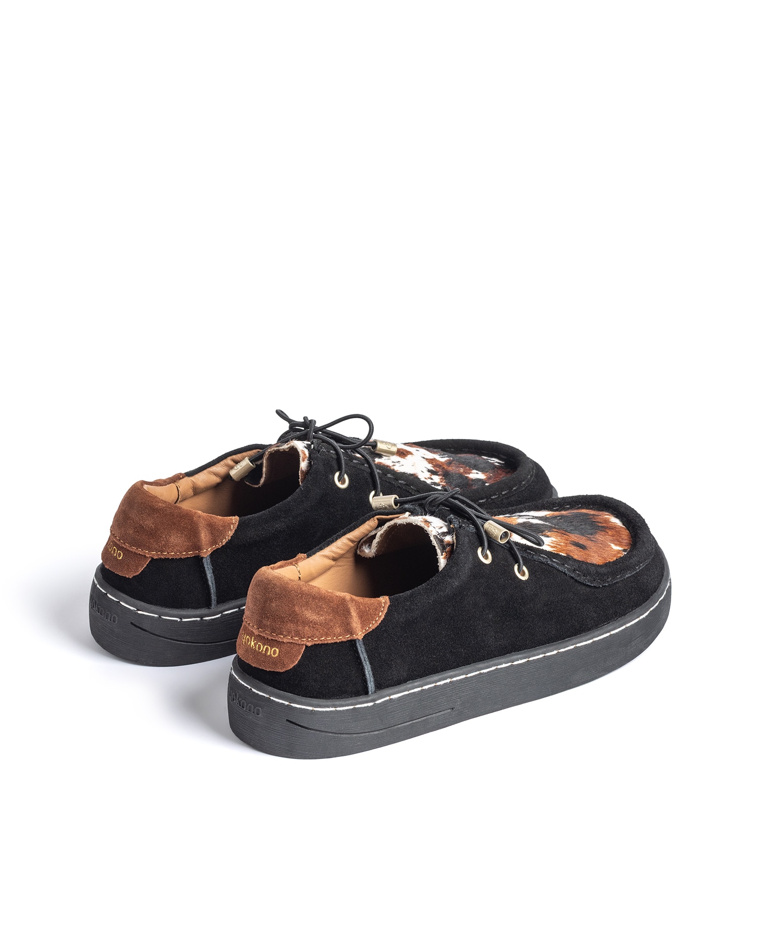 Zapatos confort de mujer de piel - Yokono - Estampado Estampado-4