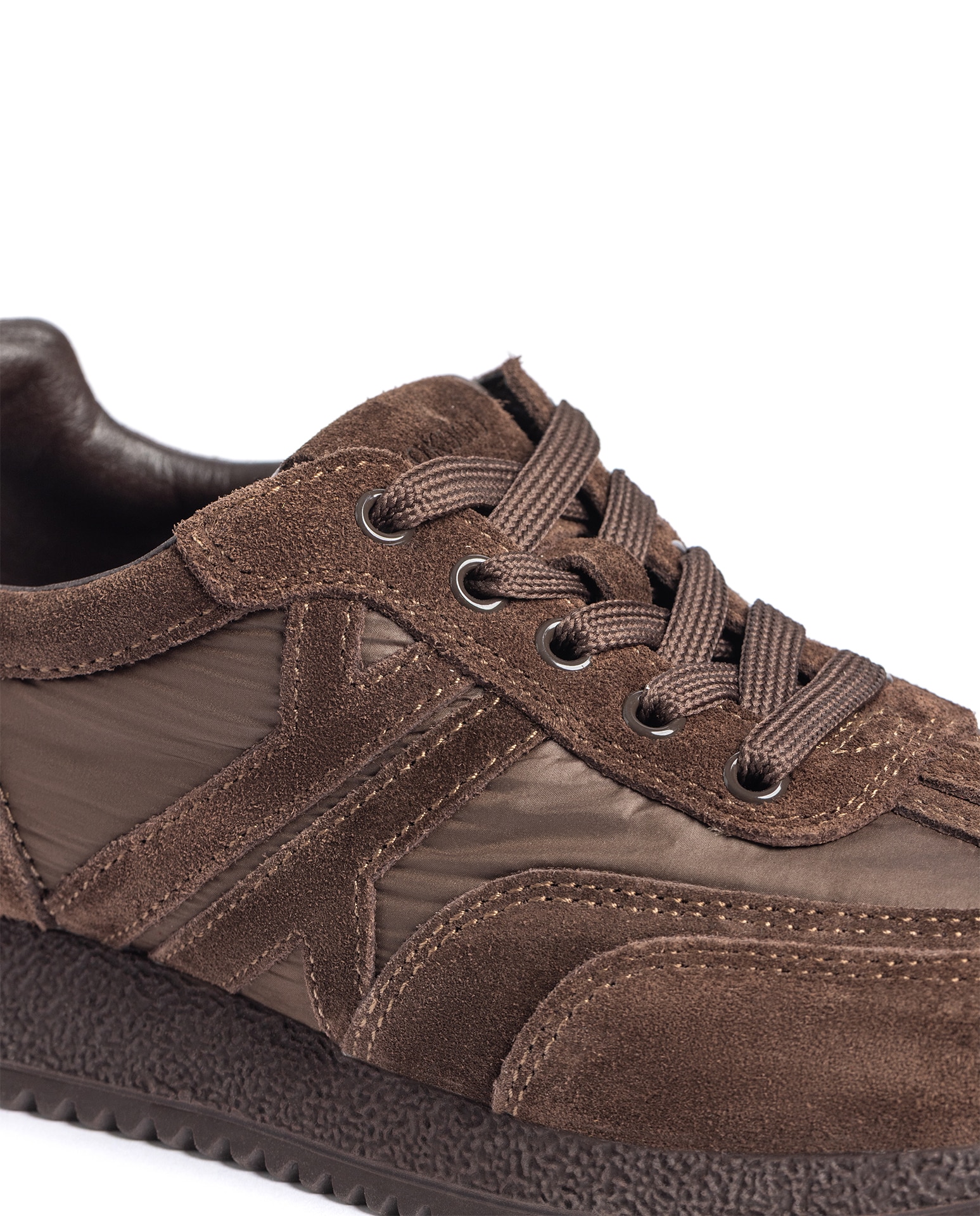 Zapatillas básicas de mujer de piel - Yokono - Marrón oscuro Marrón oscuro-4
