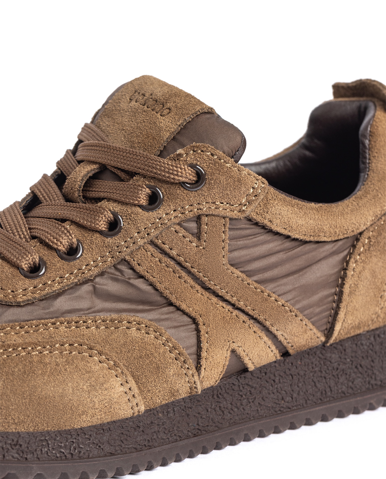 Zapatillas básicas de mujer de piel - Yokono - Marrón Marrón-4