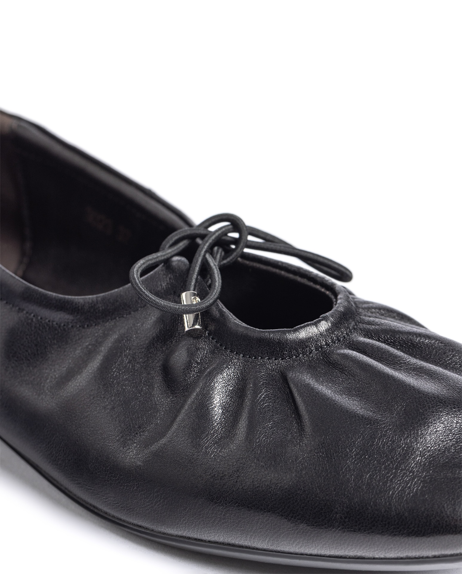 Bailarinas planas de mujer de piel - Yokono - Negro Negro-5