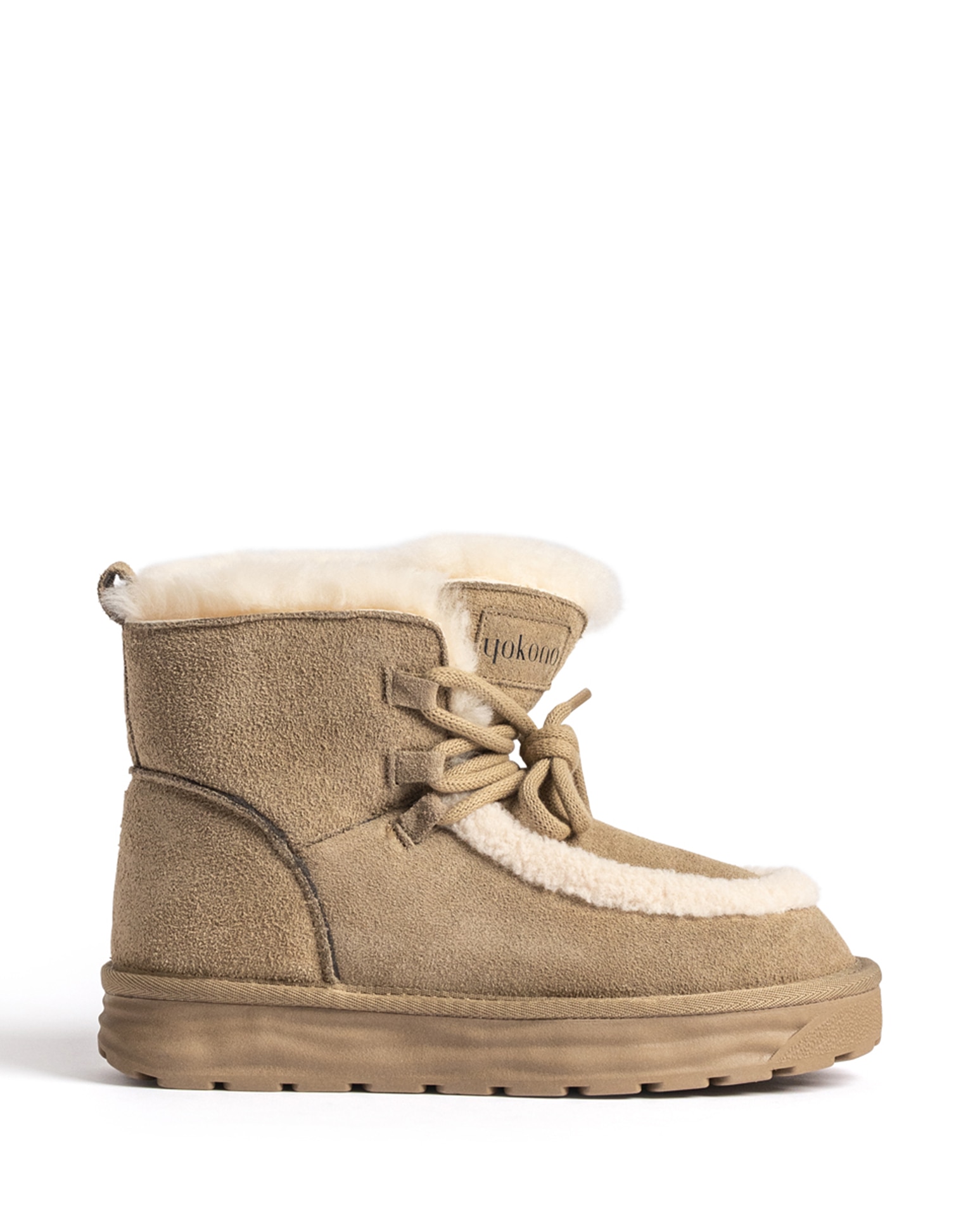 Botas de pelo de mujer de piel - Yokono - Piedra Piedra-1