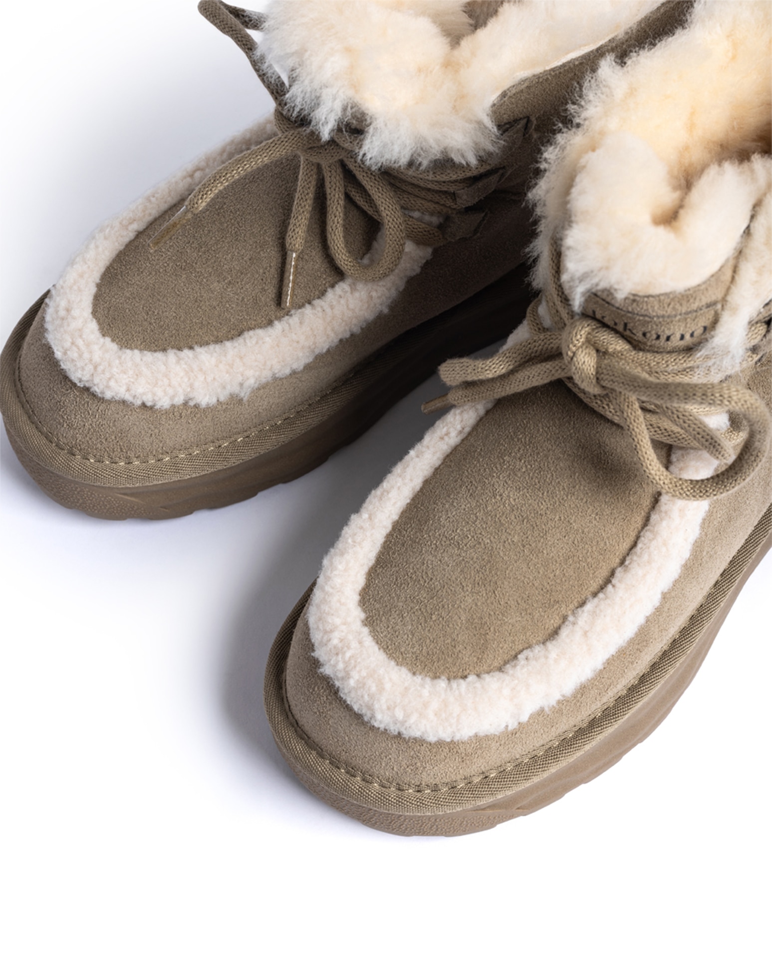 Botas de pelo de mujer de piel - Yokono - Piedra Piedra-3