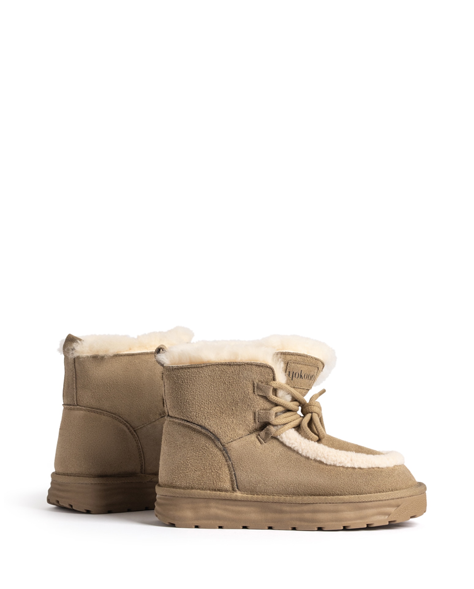Botas de pelo de mujer de piel - Yokono - Piedra Piedra-5