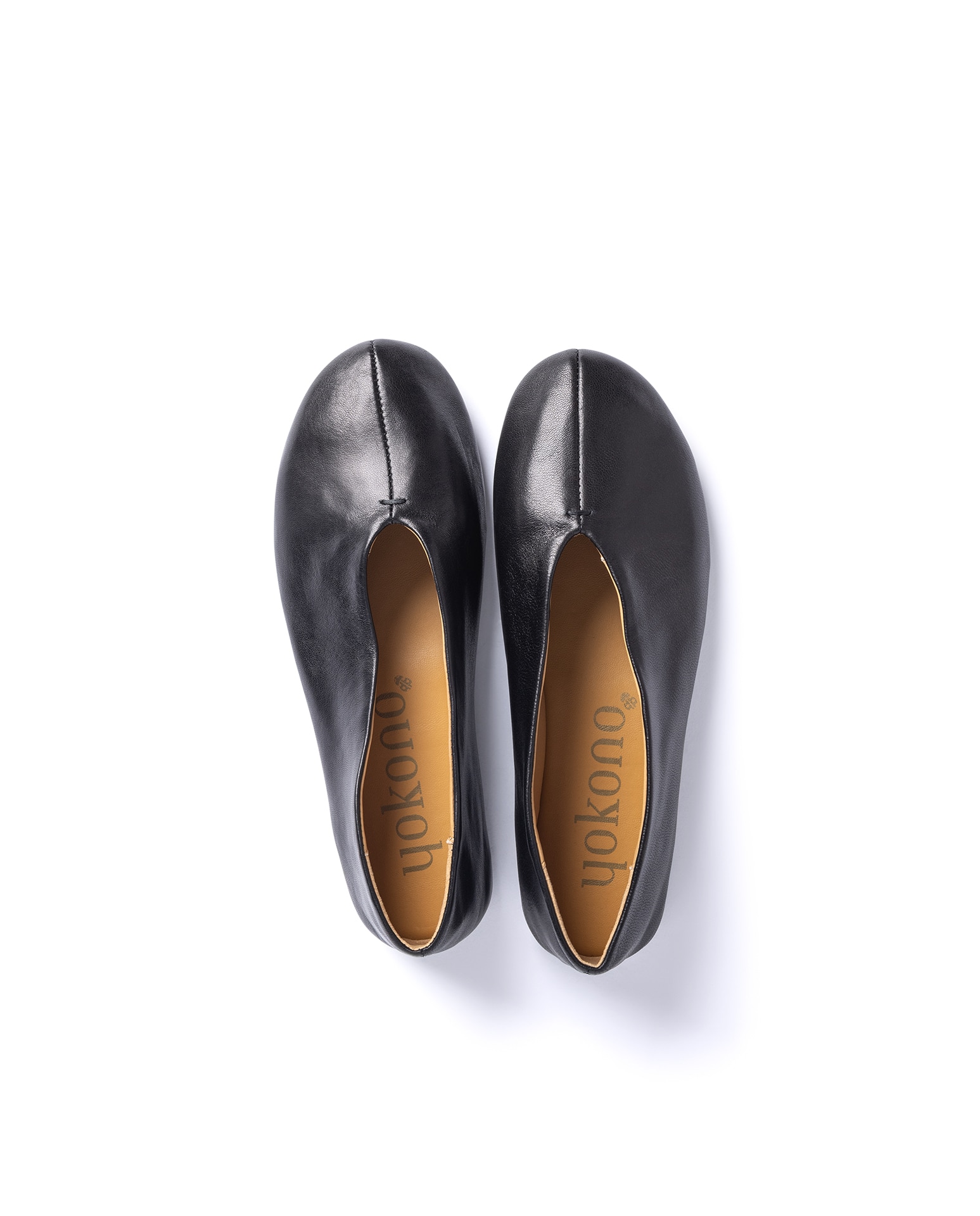 Bailarinas planas de mujer de piel - Yokono - Negro Negro-3