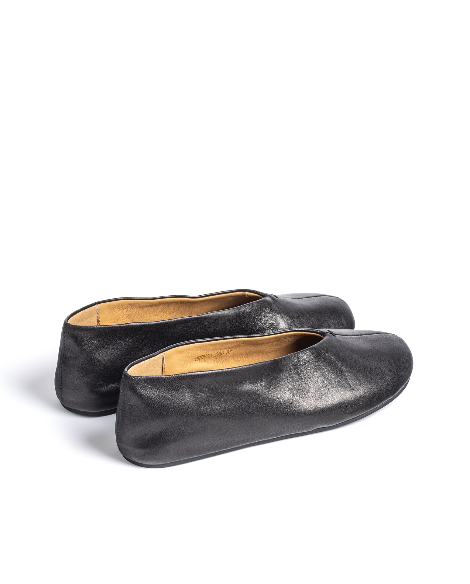 Bailarinas planas de mujer de piel - Yokono - Negro Negro-4