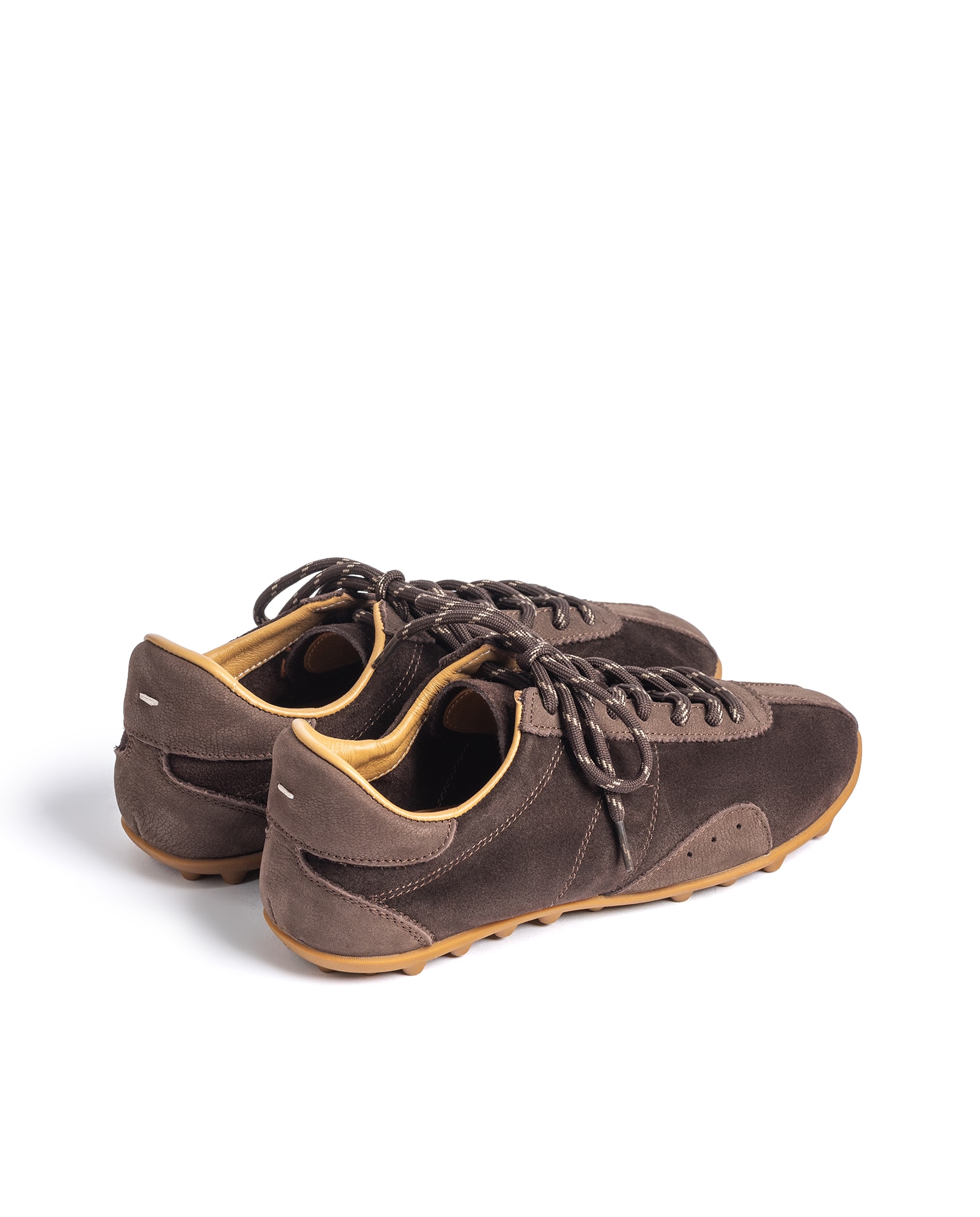 Zapatillas básicas de mujer de piel - Yokono - Marrón oscuro Marrón oscuro-4