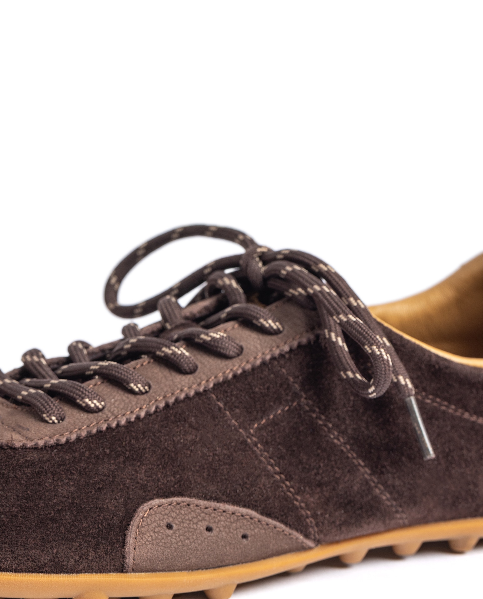 Zapatillas básicas de mujer de piel - Yokono - Marrón oscuro Marrón oscuro-5