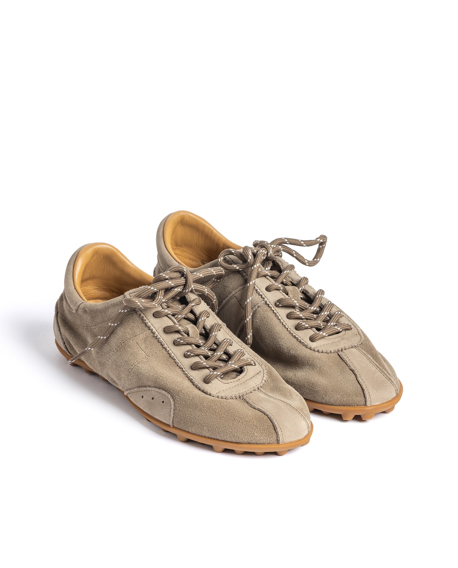 Zapatillas básicas de mujer de piel - Yokono - Verde militar Verde militar-2
