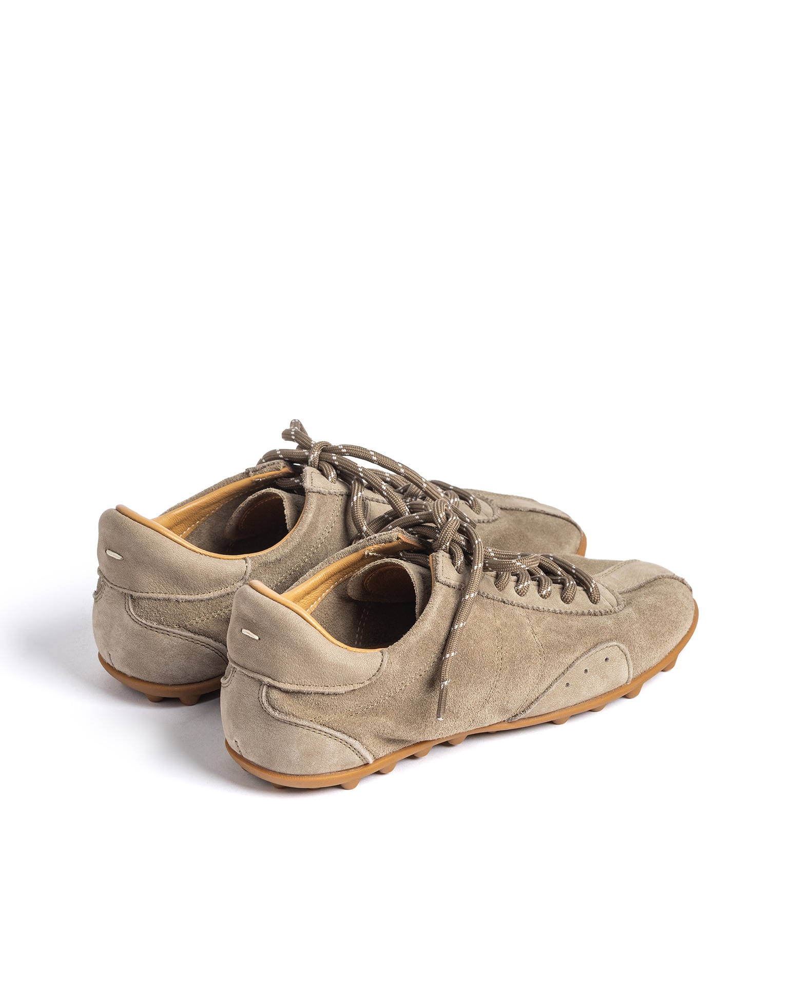 Zapatillas básicas de mujer de piel - Yokono - Verde militar Verde militar-4