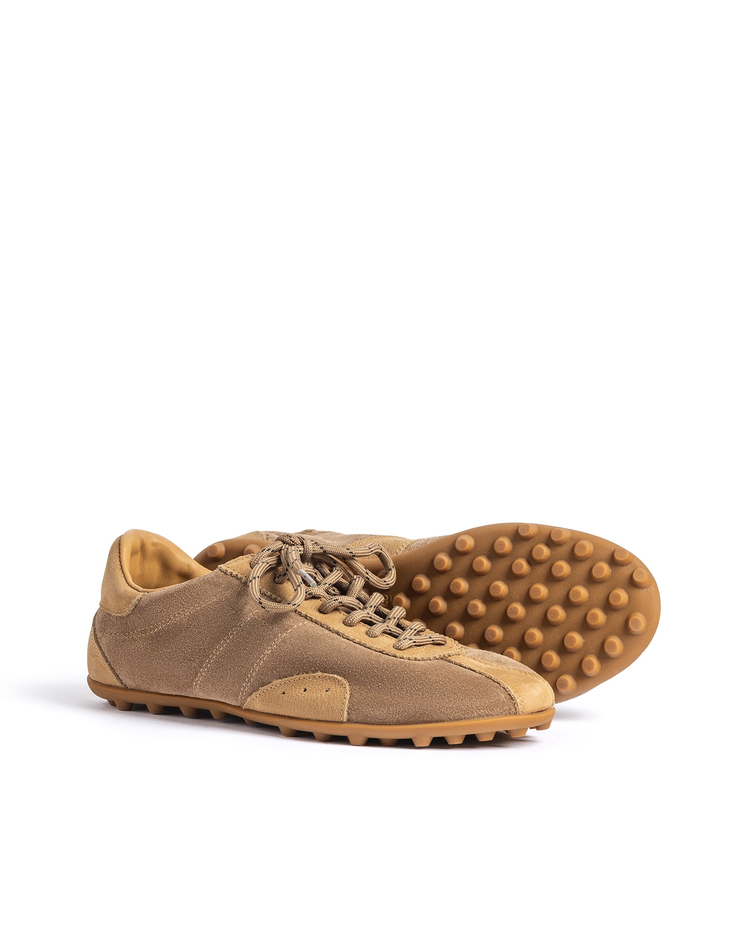 Zapatillas básicas de mujer de piel - Yokono - Beige Beige-3