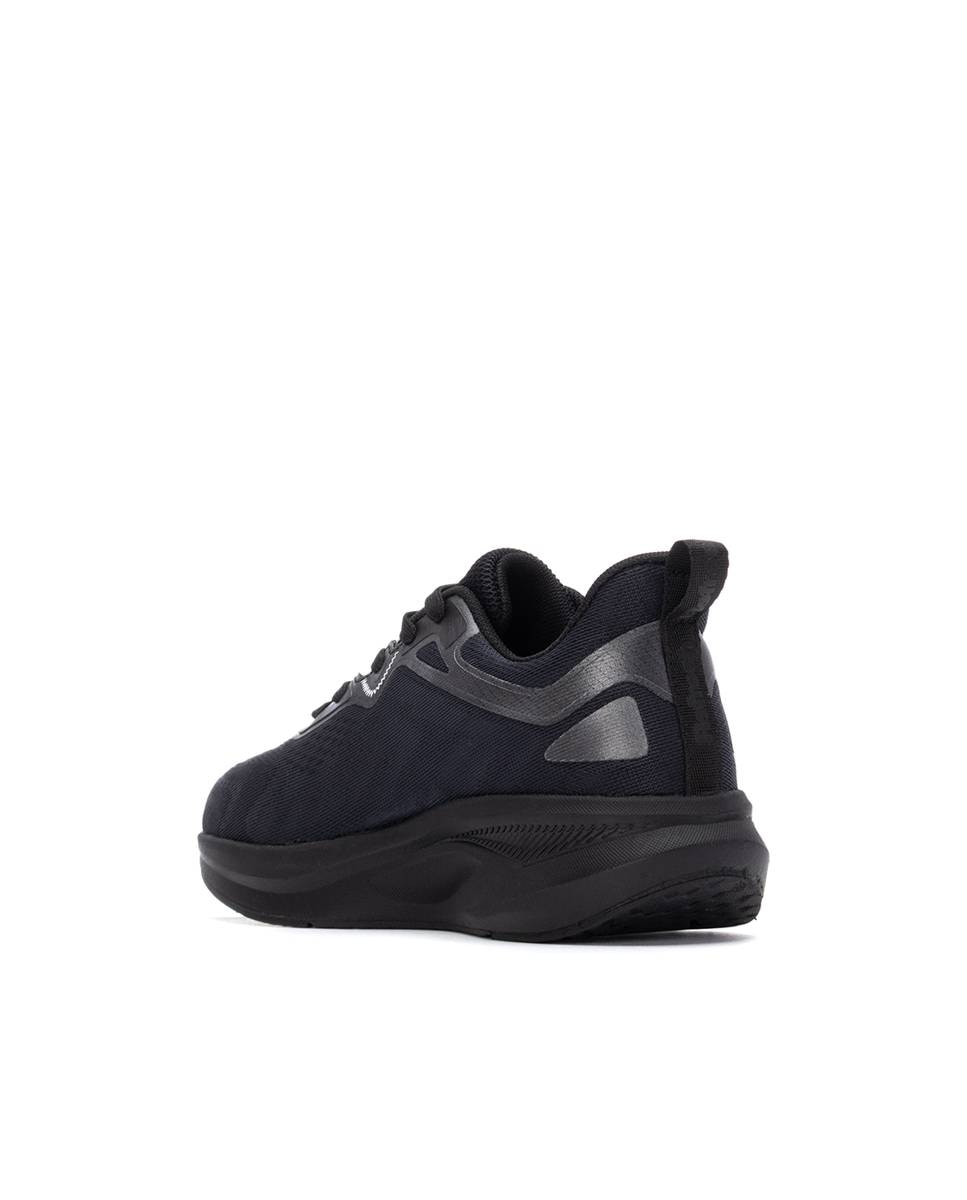 Zapatilla de mujer con cordones - Refresh - Negro Negro-4